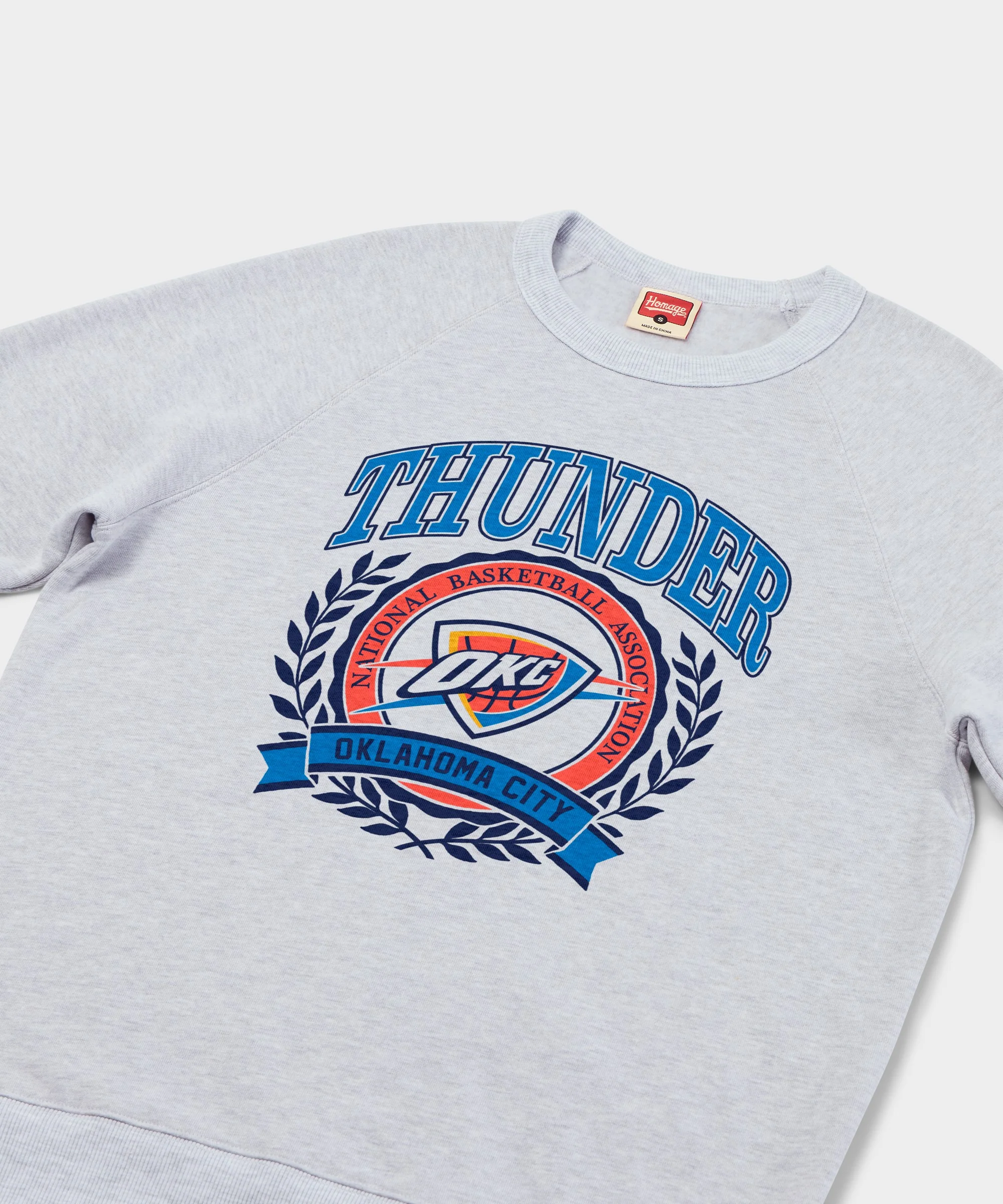 Oklahoma City Thunder Crest Crewneck - Image 2