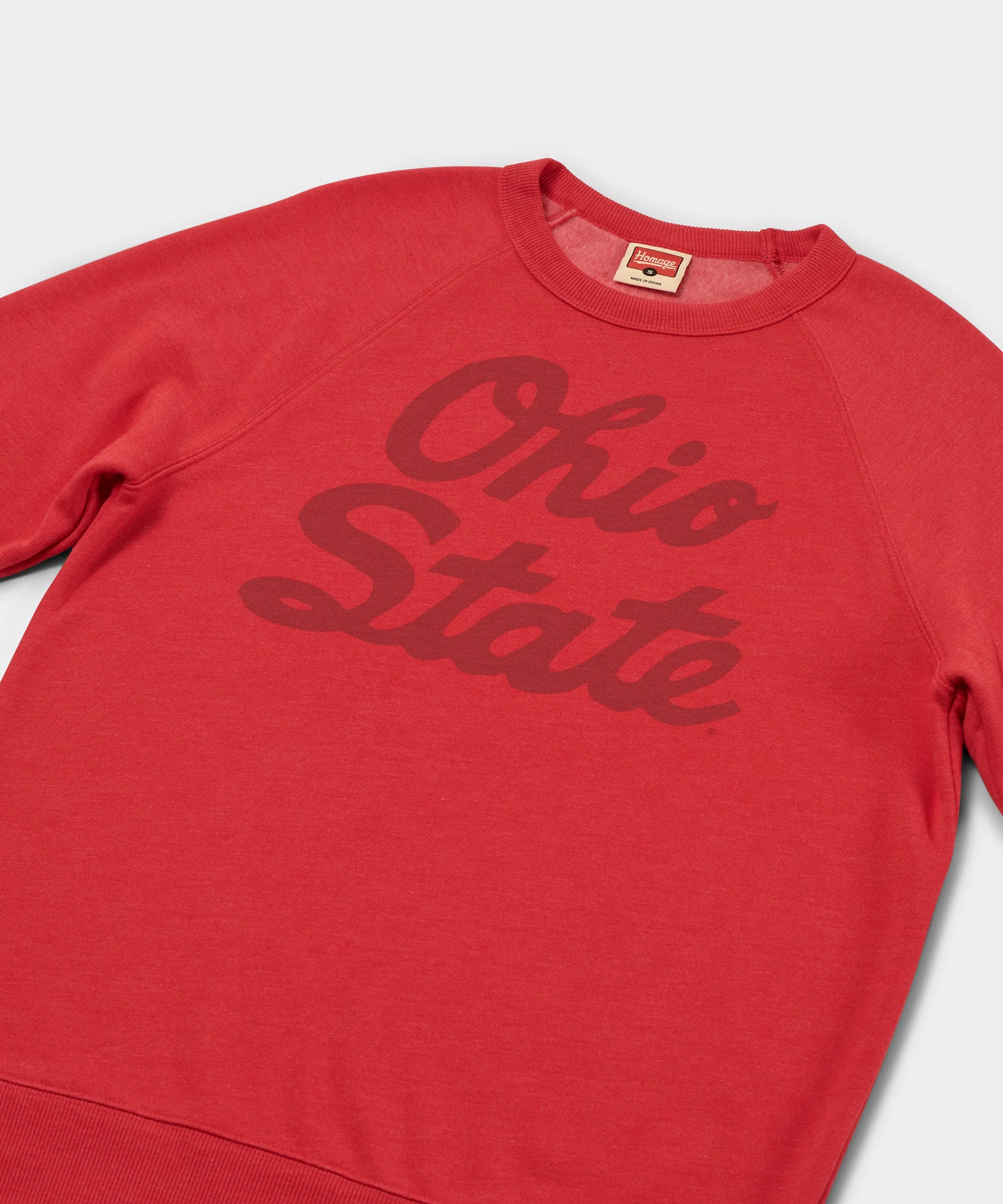 OSU 1942 All Scarlet Crewneck - Image 2