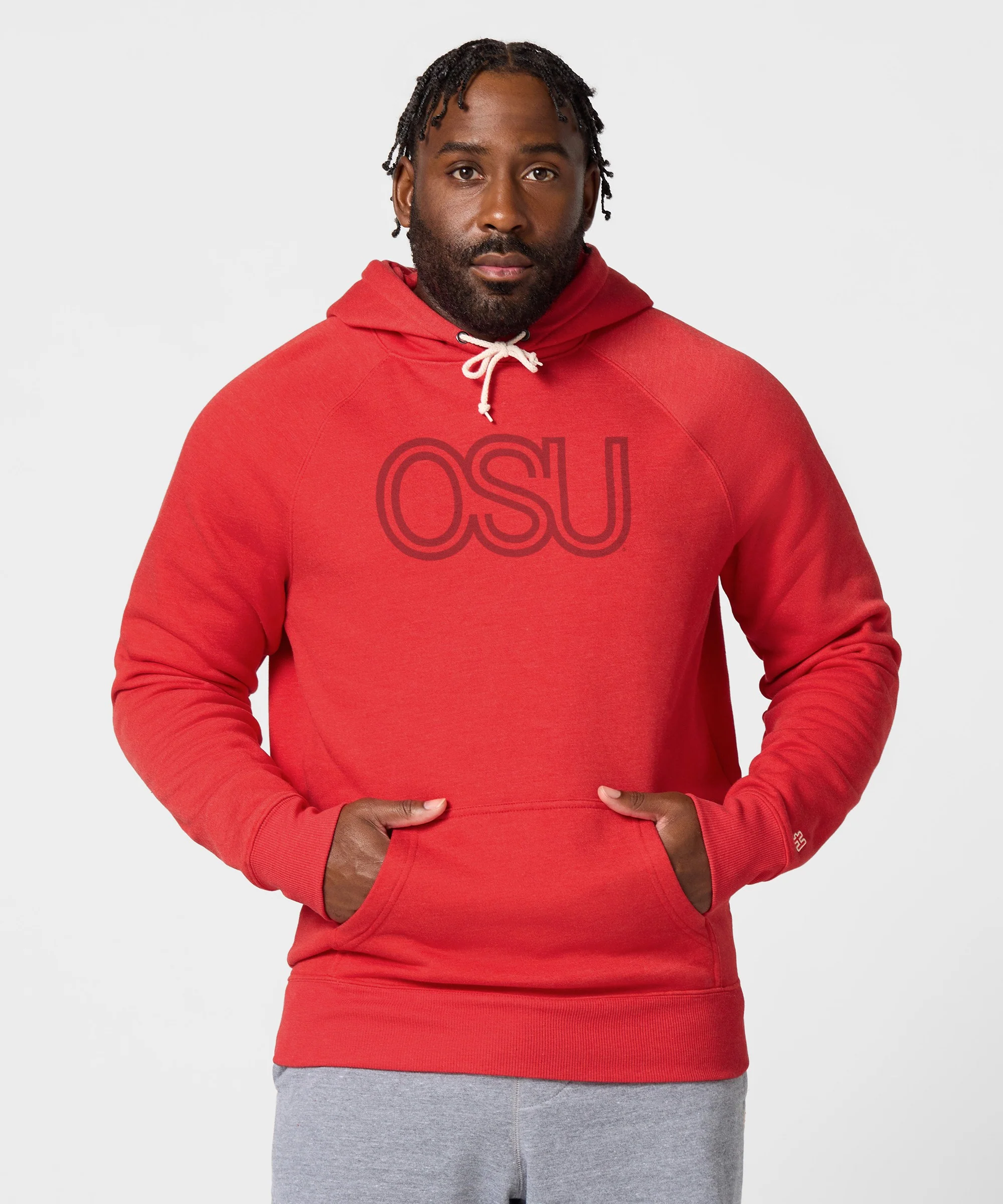 OSU Hoodie All Scarlet - Image 3