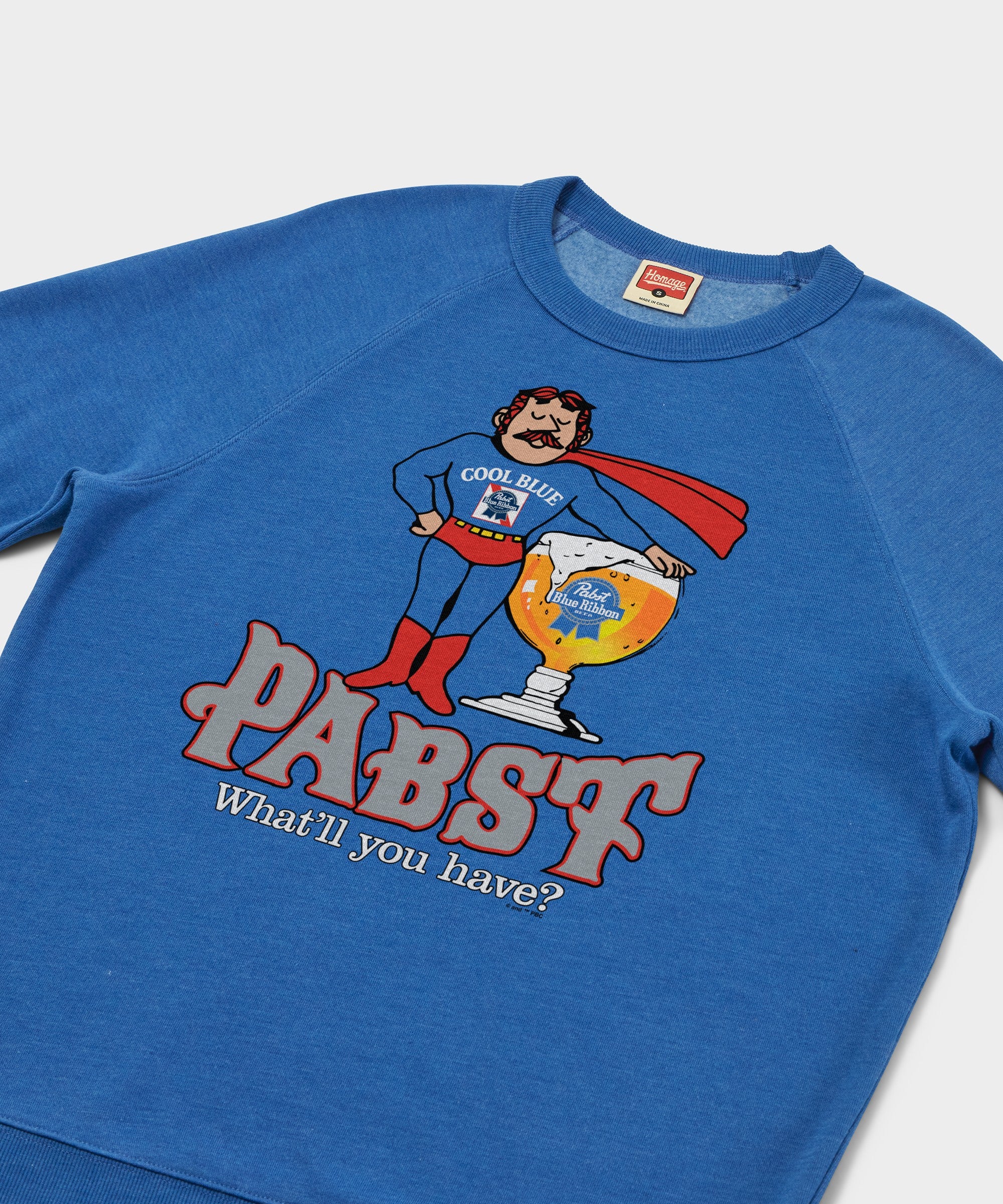 Pabst Cool Blue Crewneck - Image 2