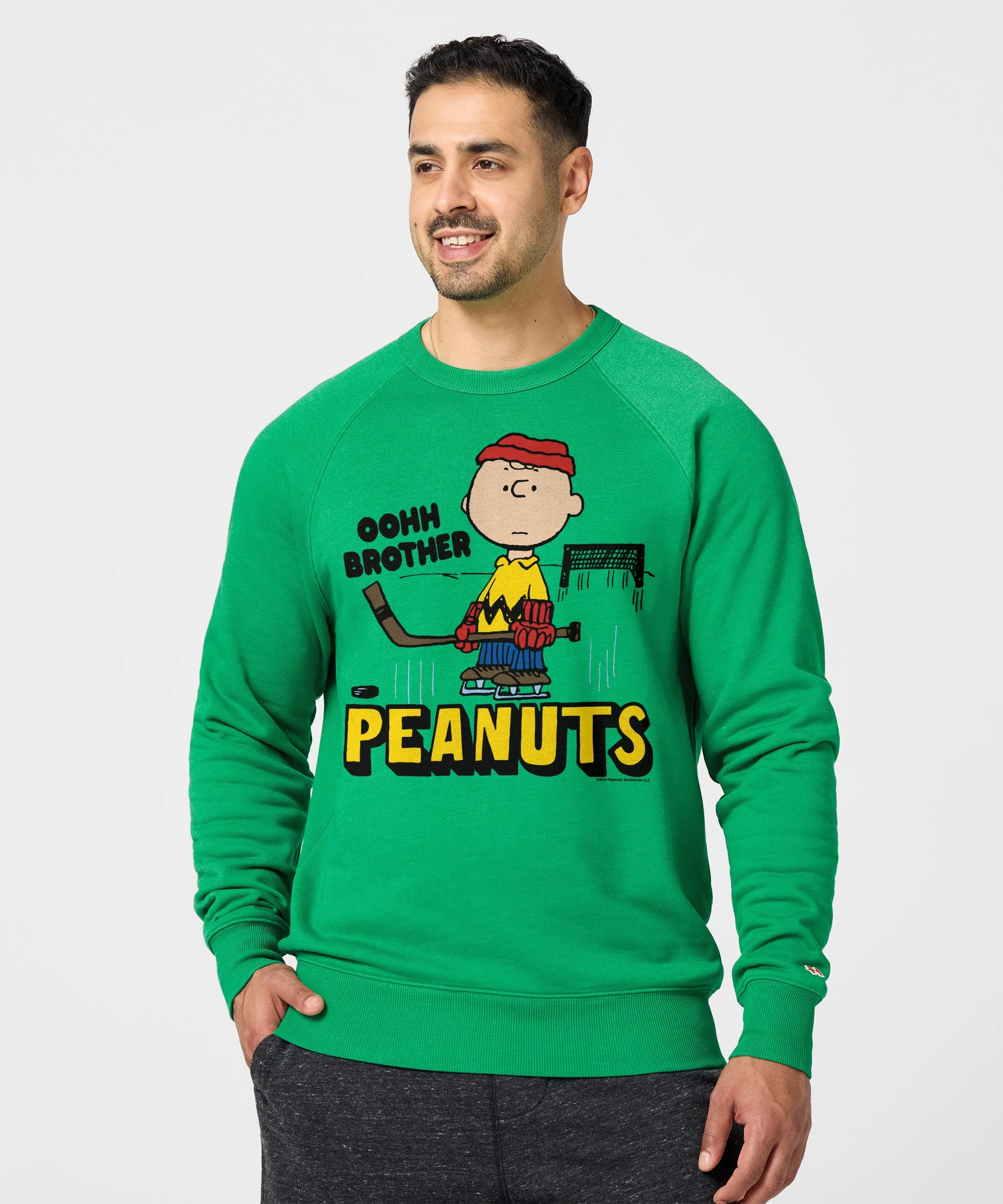 Peanuts Charlie Brown Oohh Brother Crewneck - Image 3