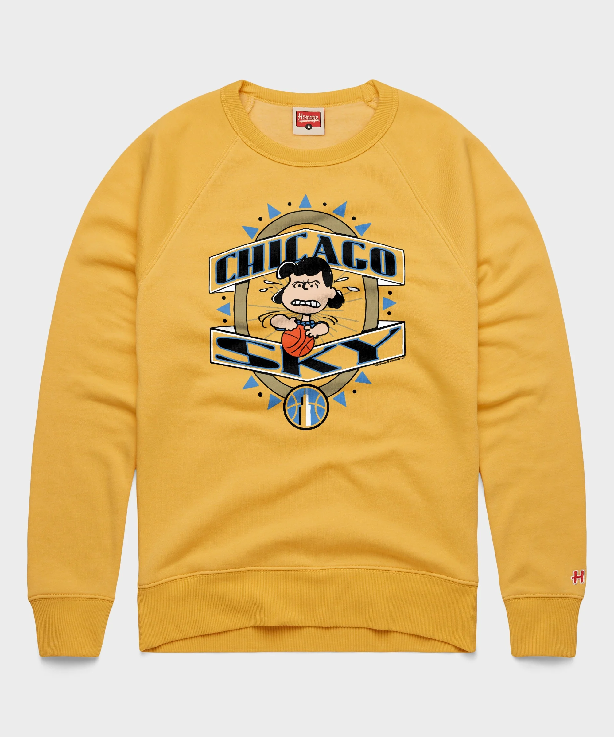 Peanuts Lucy x Chicago Sky Crewneck