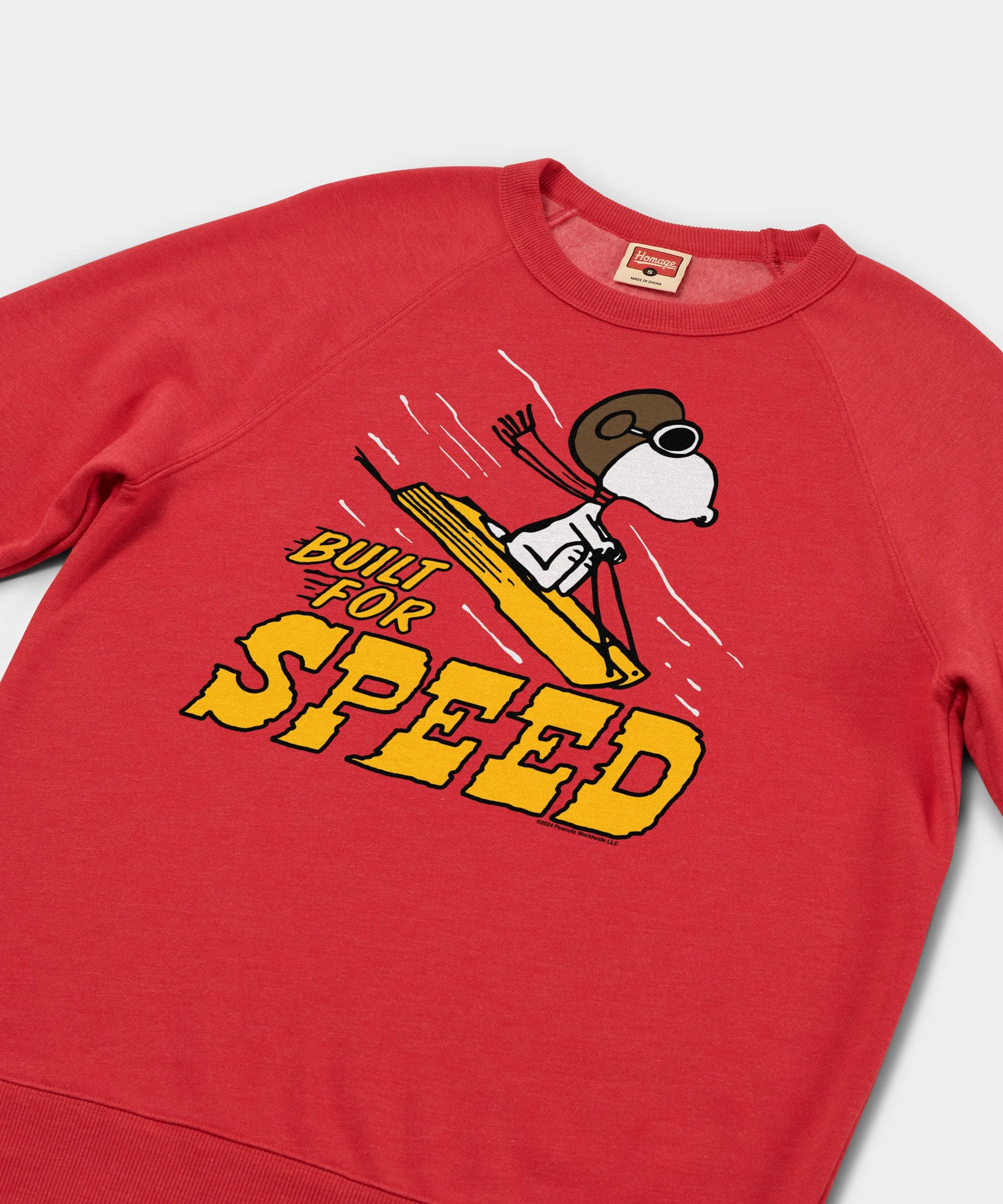 Peanuts Snoopy Built For Speed Crewneck - Image 2
