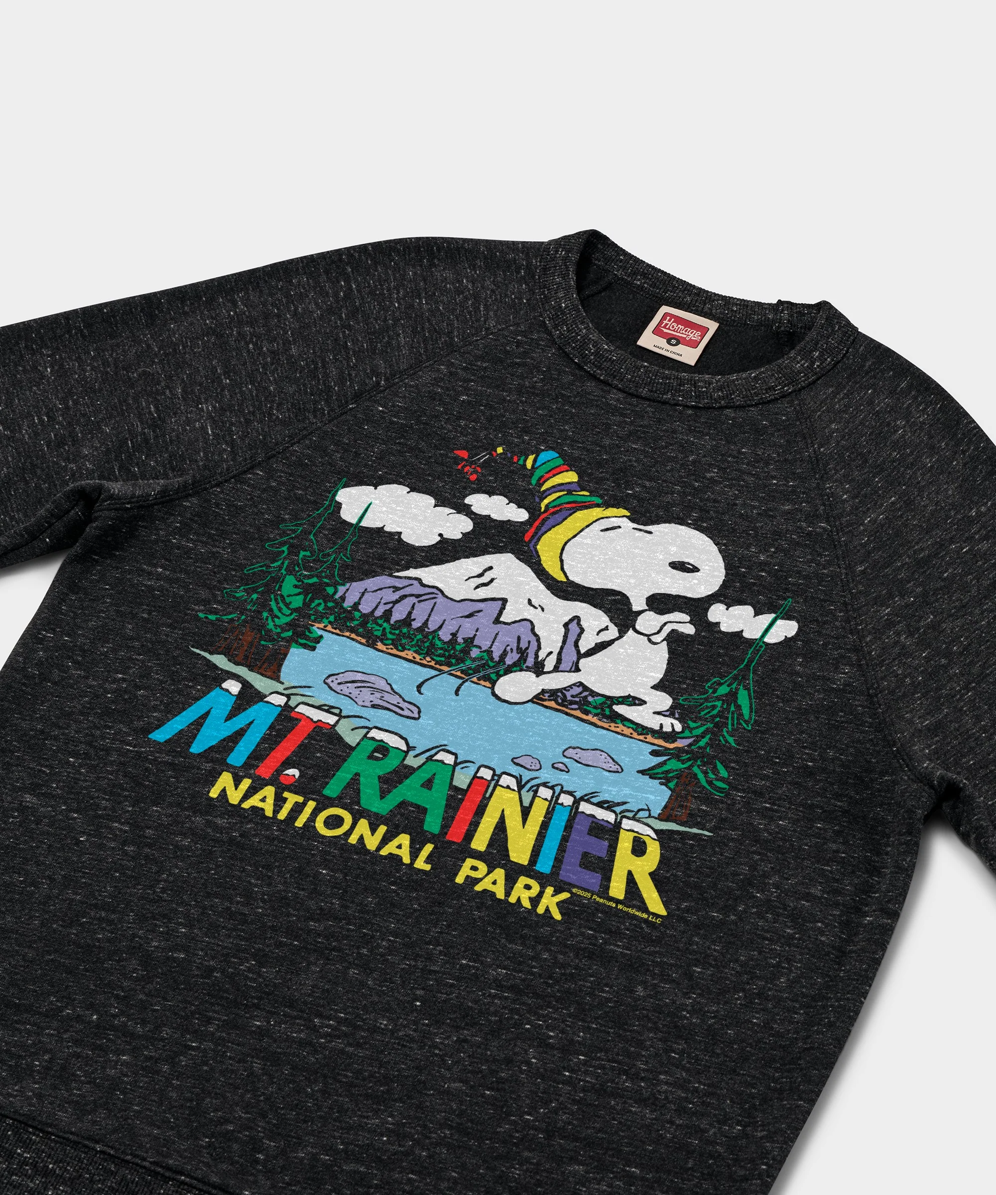 Peanuts Snoopy x Mount Rainier National Park Crewneck - Image 2