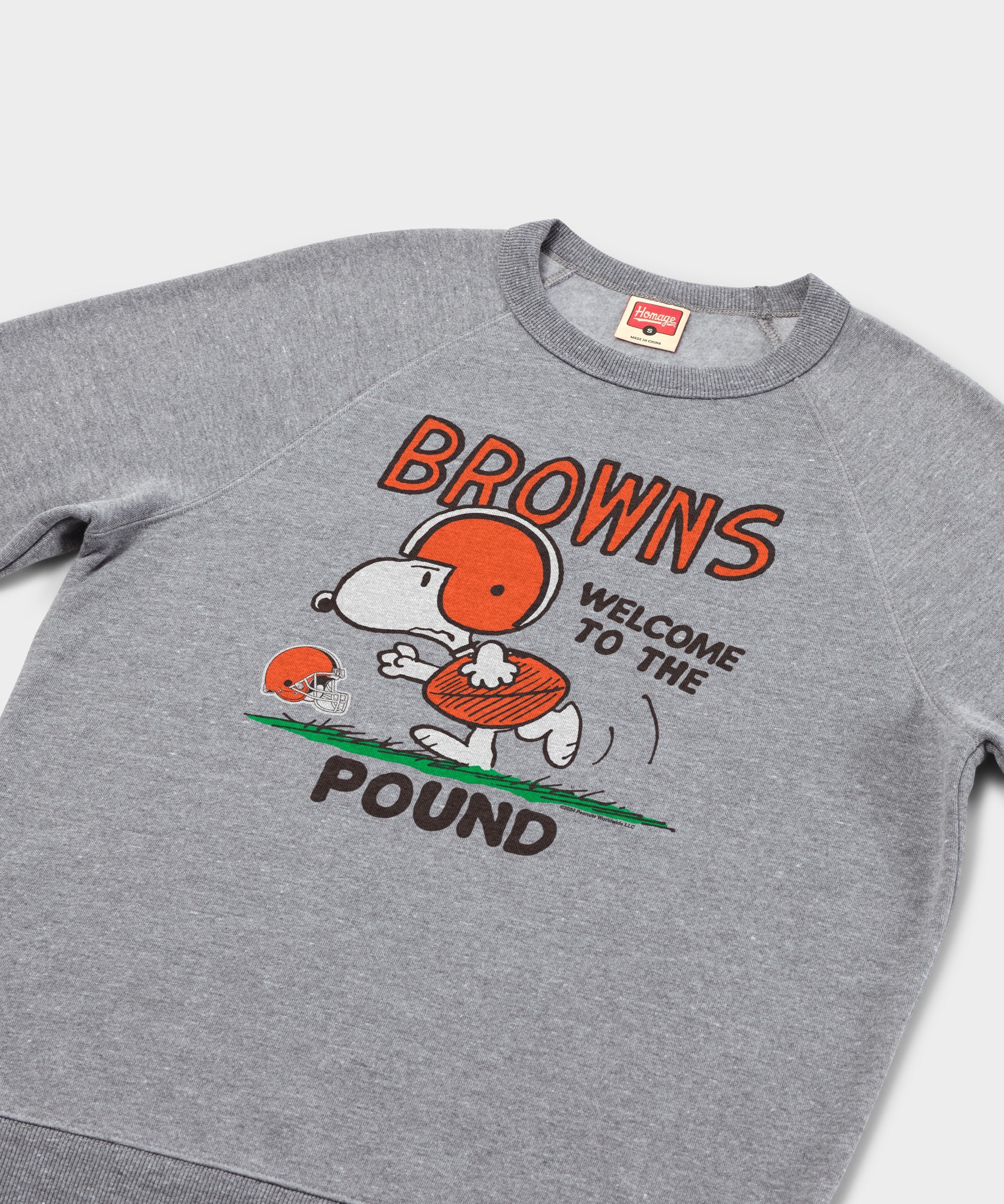 Peanuts x Cleveland Browns Welcome To The Pound Crewneck - Image 2