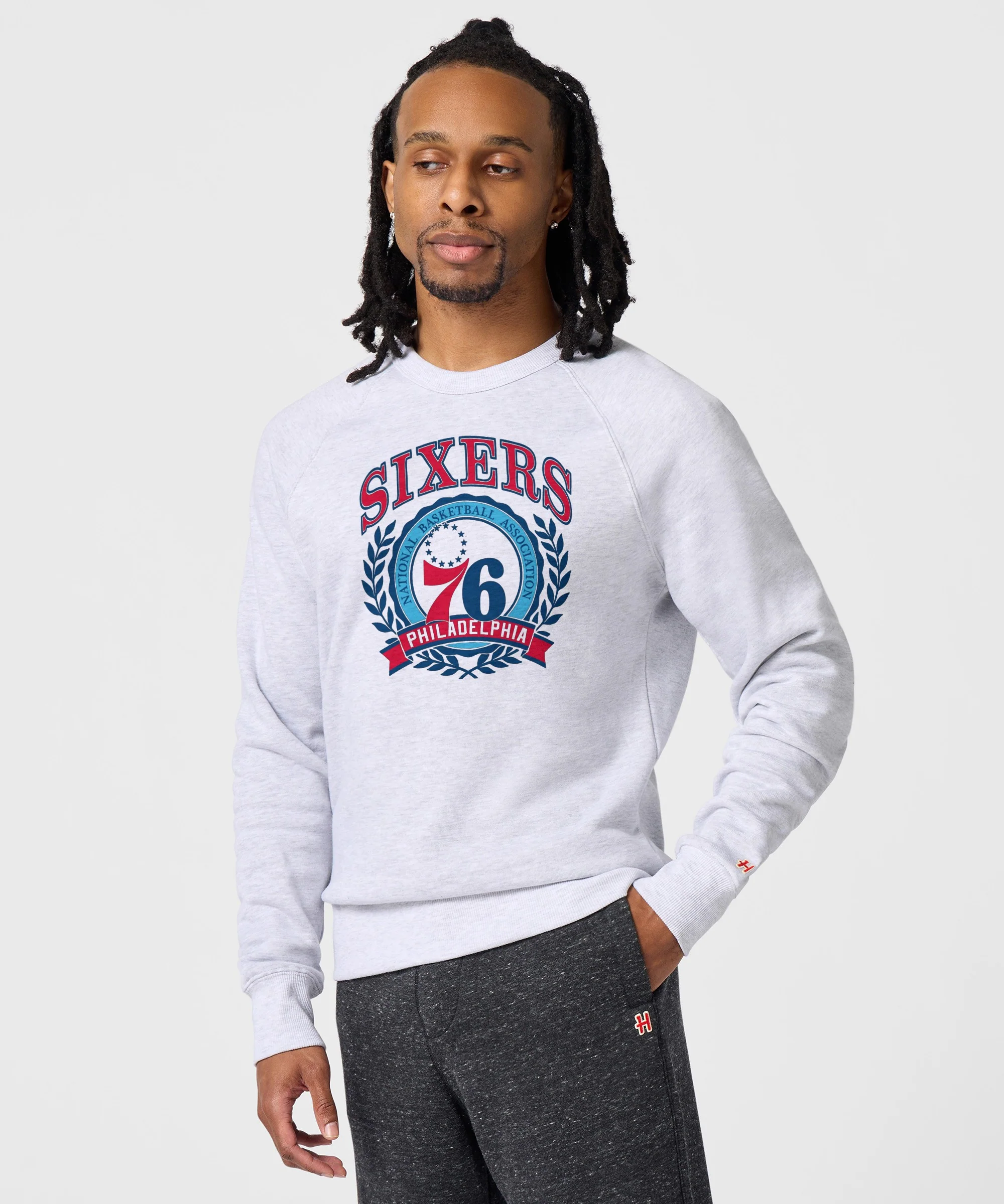 Philadelphia 76ers Crest Crewneck - Image 3