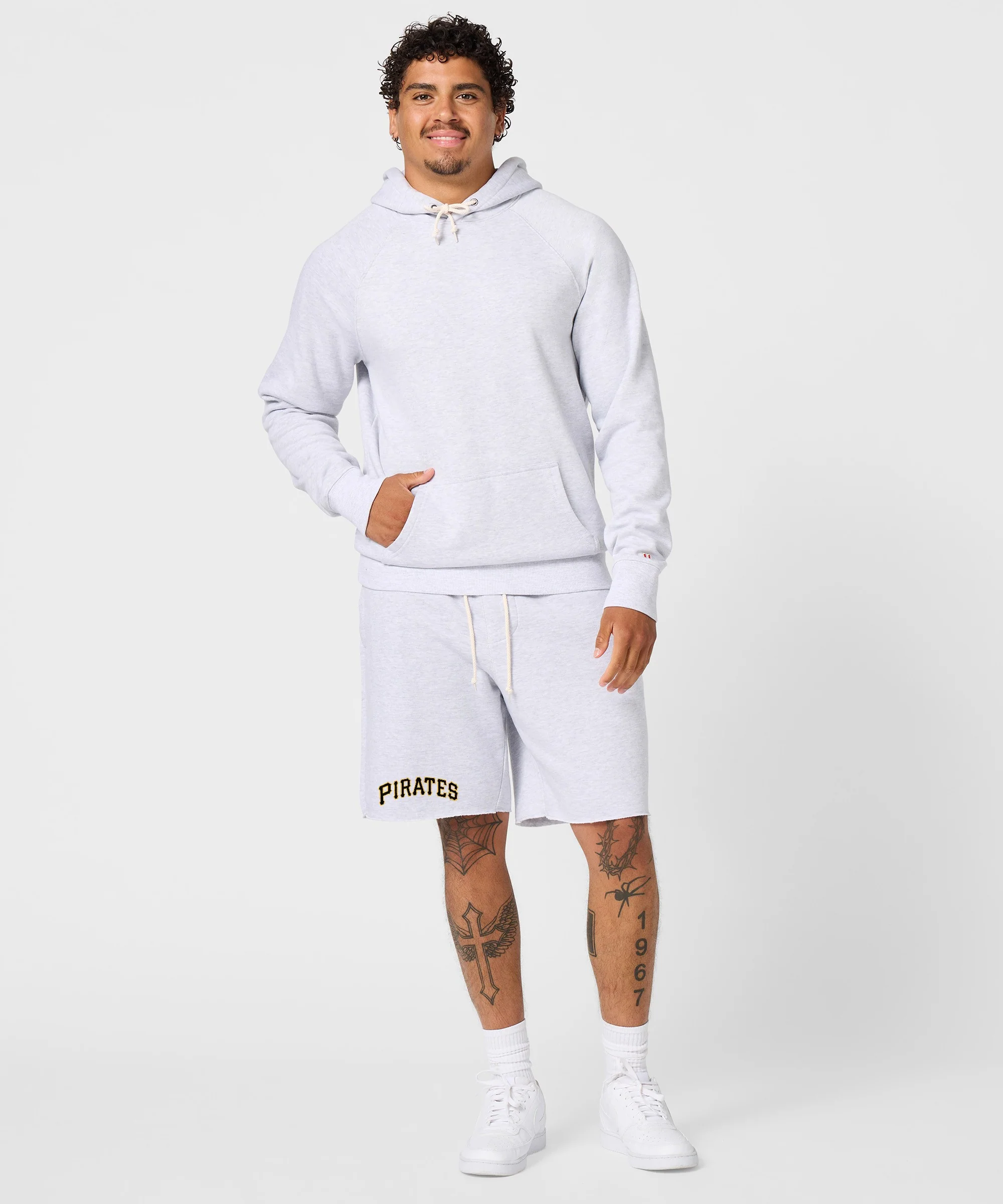 Pittsburgh Pirates Jersey Logo '01 Sweat Shorts - Image 5