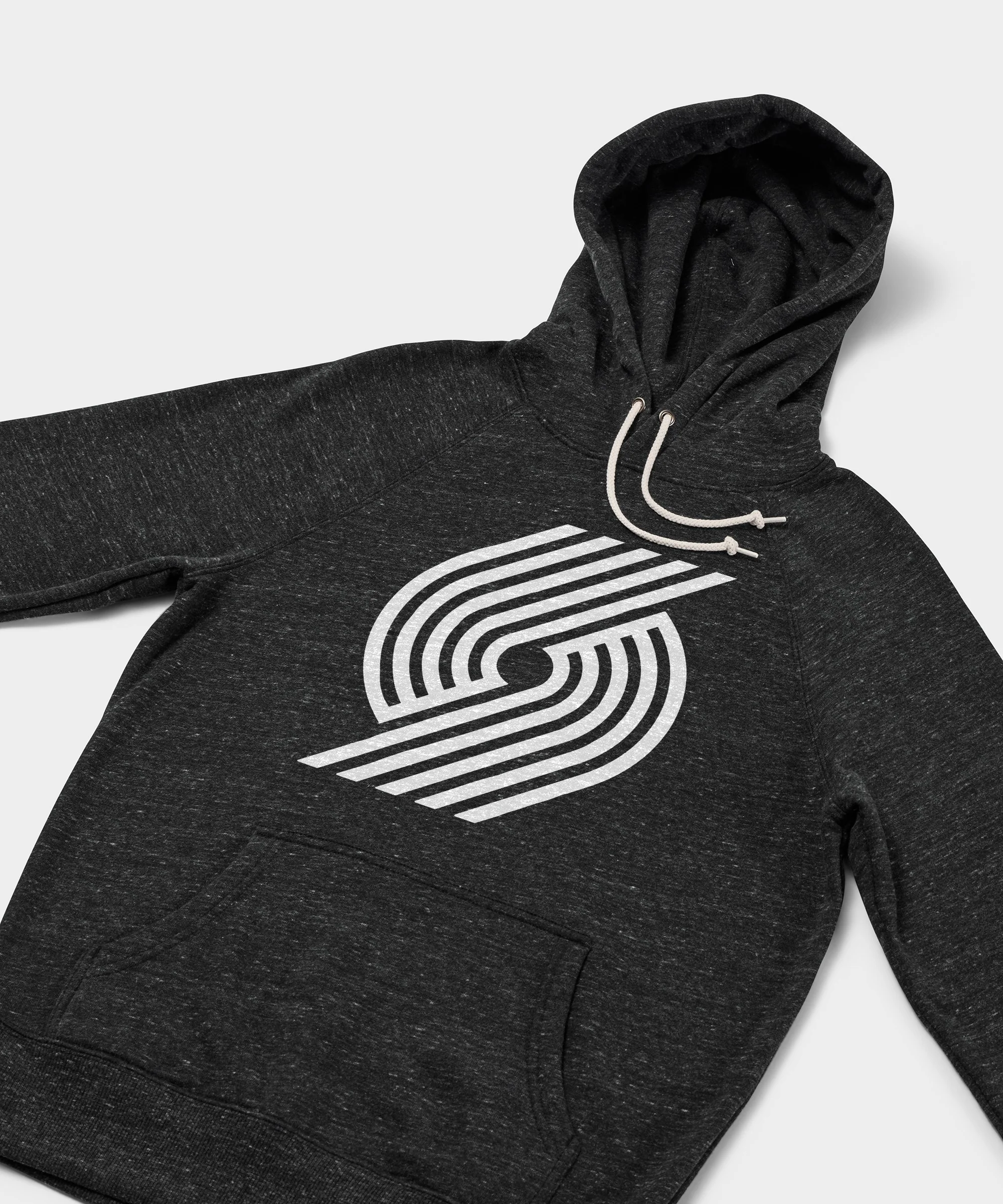Portland Trail Blazers Blacktop Logo Hoodie - Image 2