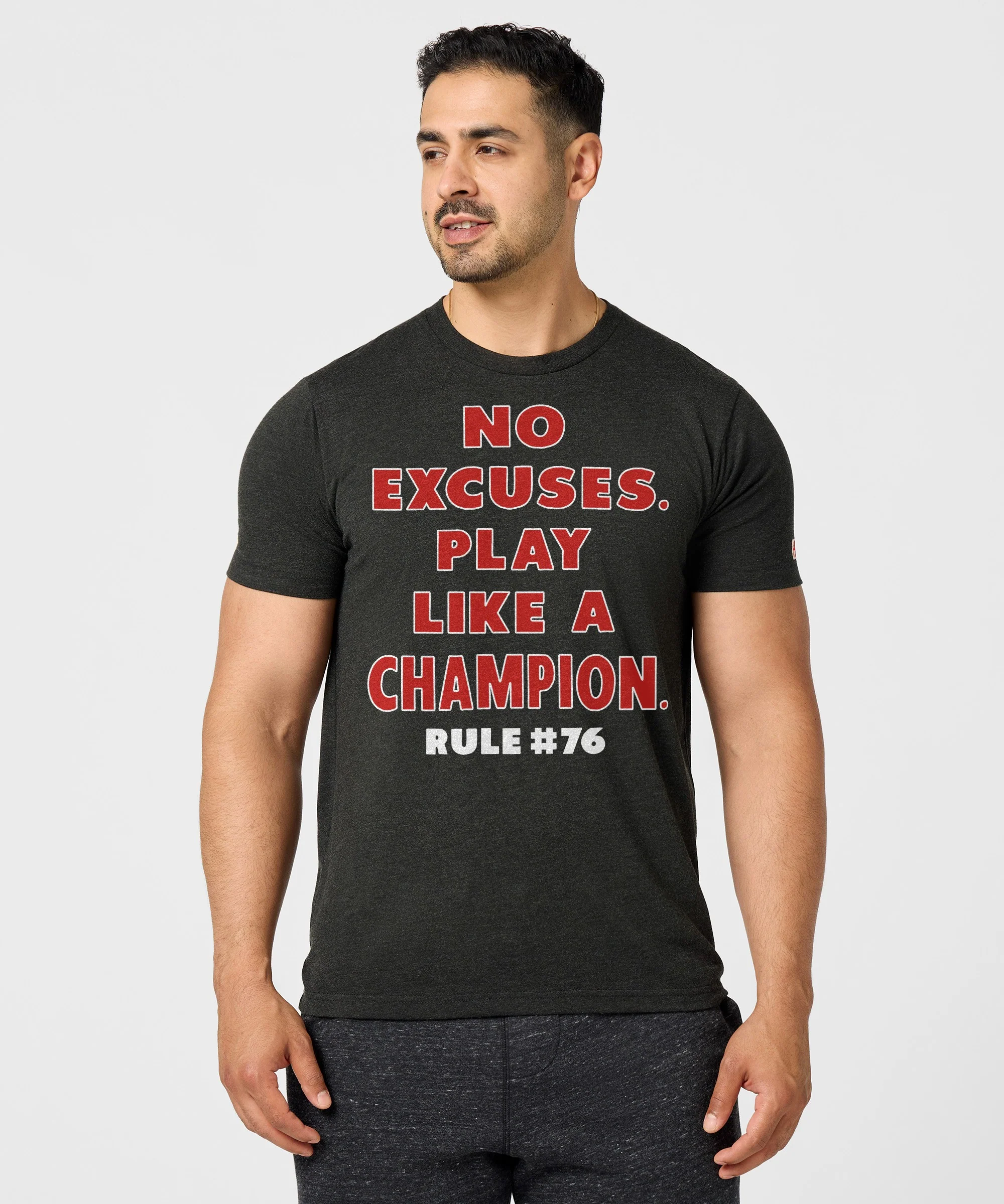 Rule 76 No Excuses Play Like A Champion - Image 3
