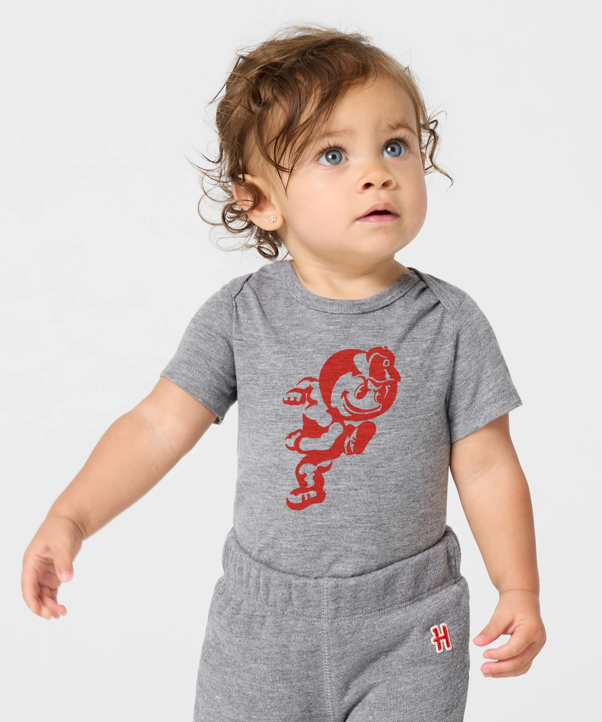 Running Brutus The Buckeye Baby One Piece - Image 3
