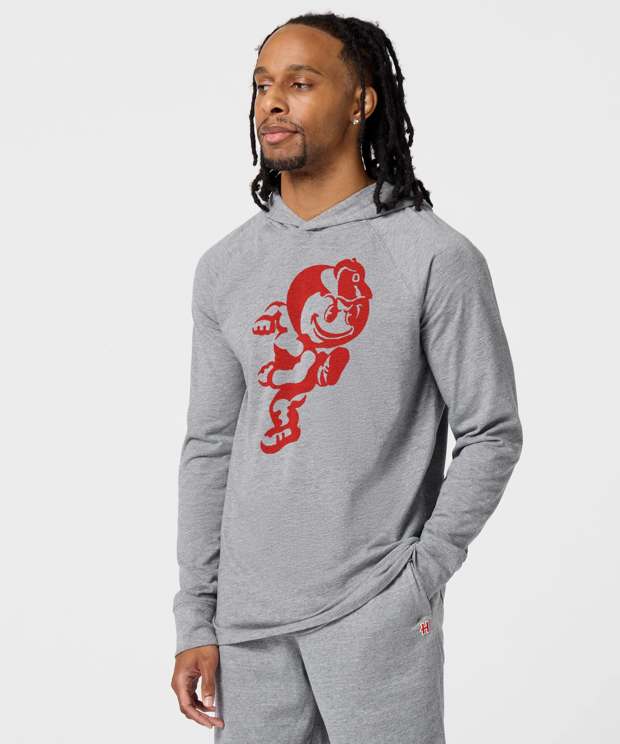 Running Brutus The Buckeye Lightweight Hoodie - Image 3