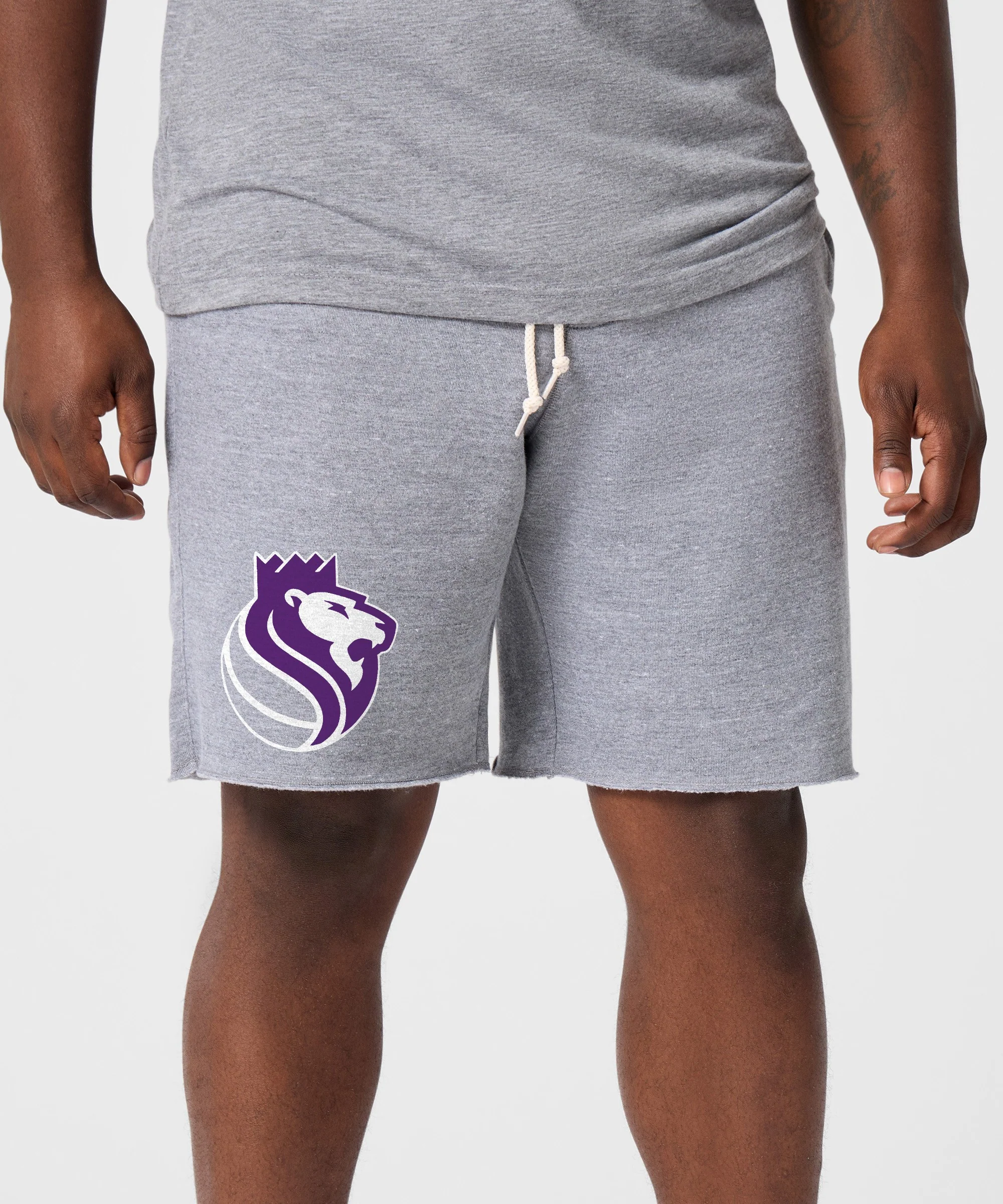 Sacramento Kings Logo Sweat Shorts - Image 3