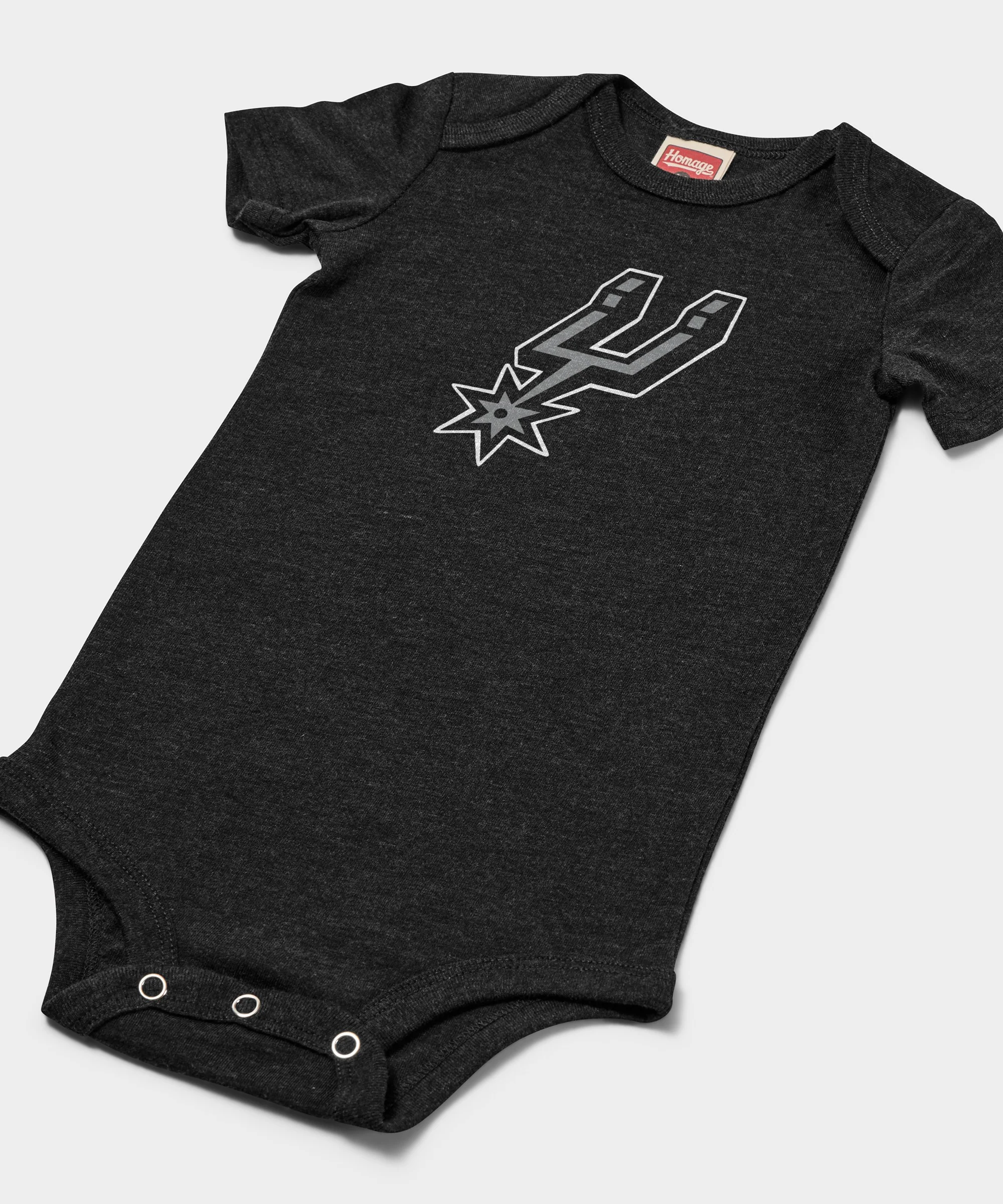 San Antonio Spurs Logo Baby One Piece - Image 2