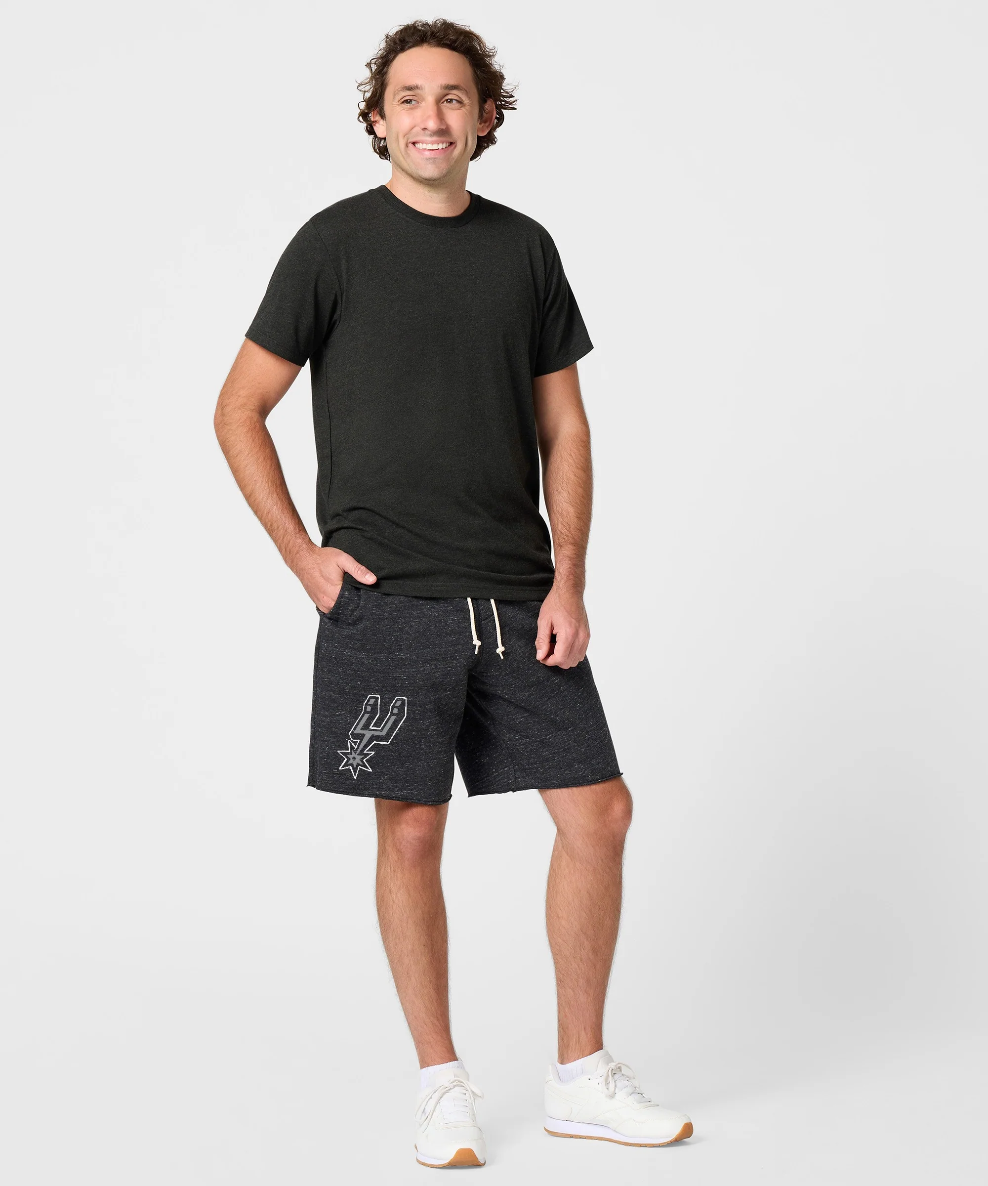 San Antonio Spurs Logo Sweat Shorts - Image 5