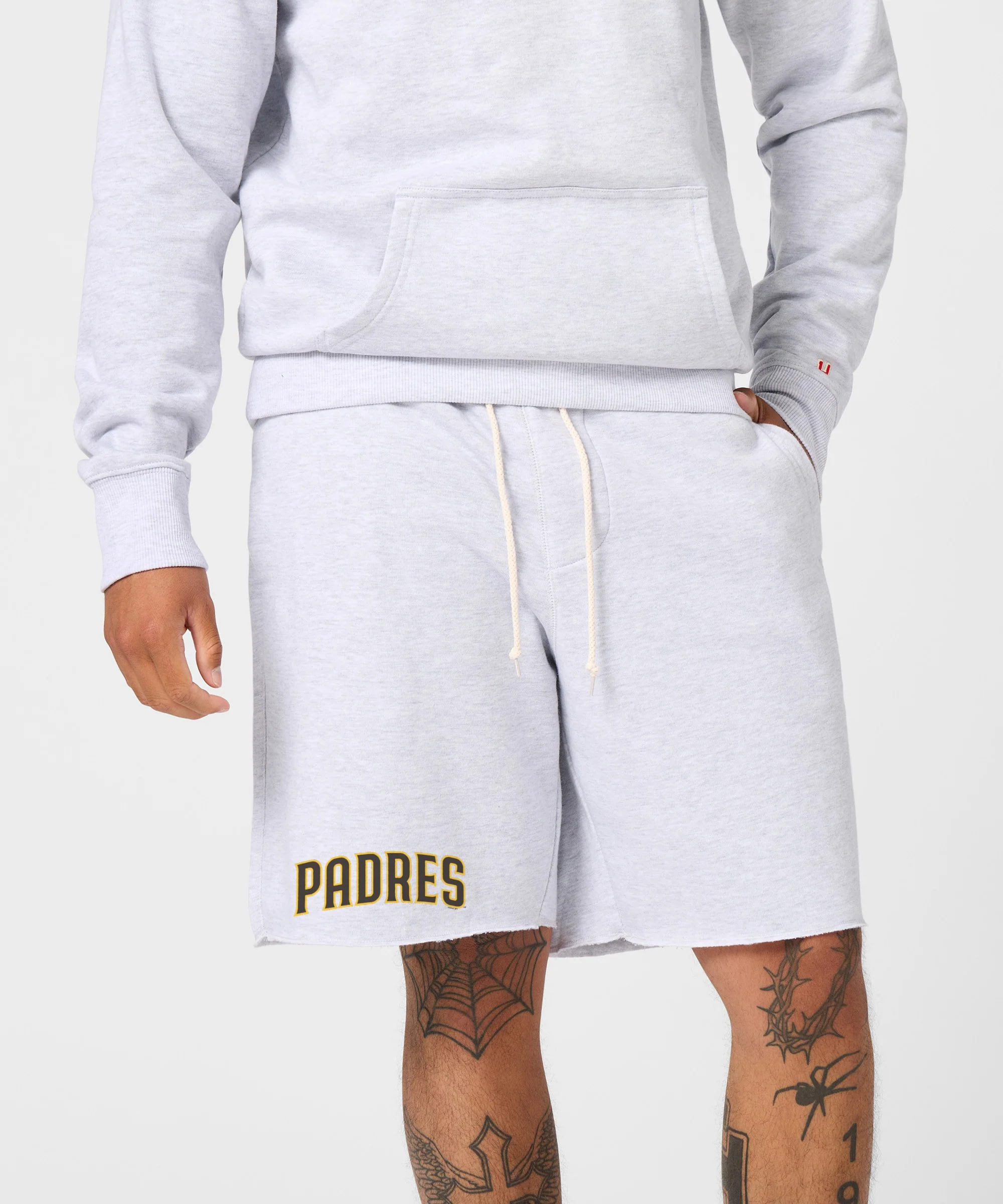 San Diego Padres Jersey Logo '20 Sweat Shorts - Image 3