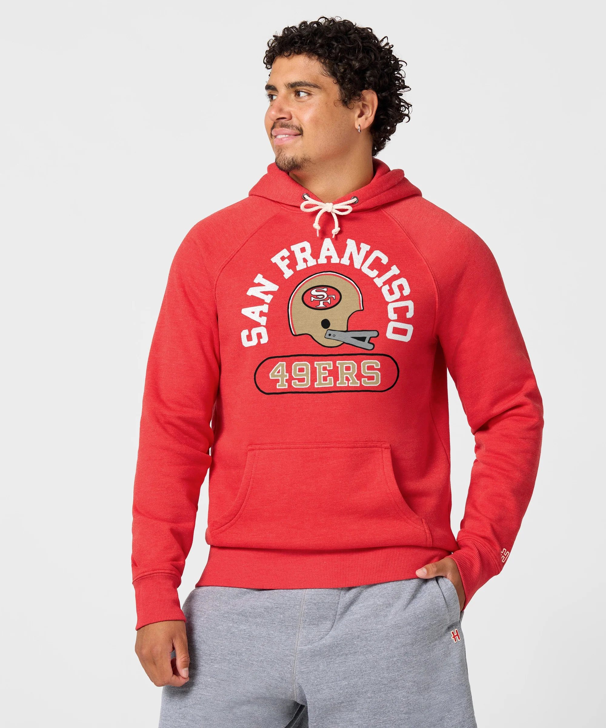 San Francisco 49ers Throwback Helmet Hoodie - Image 3
