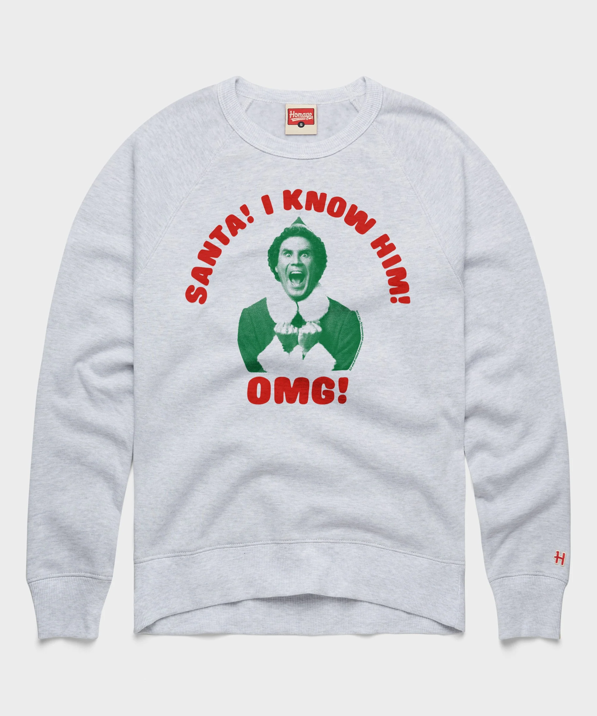 Santa! I Know Him! OMG! Crewneck