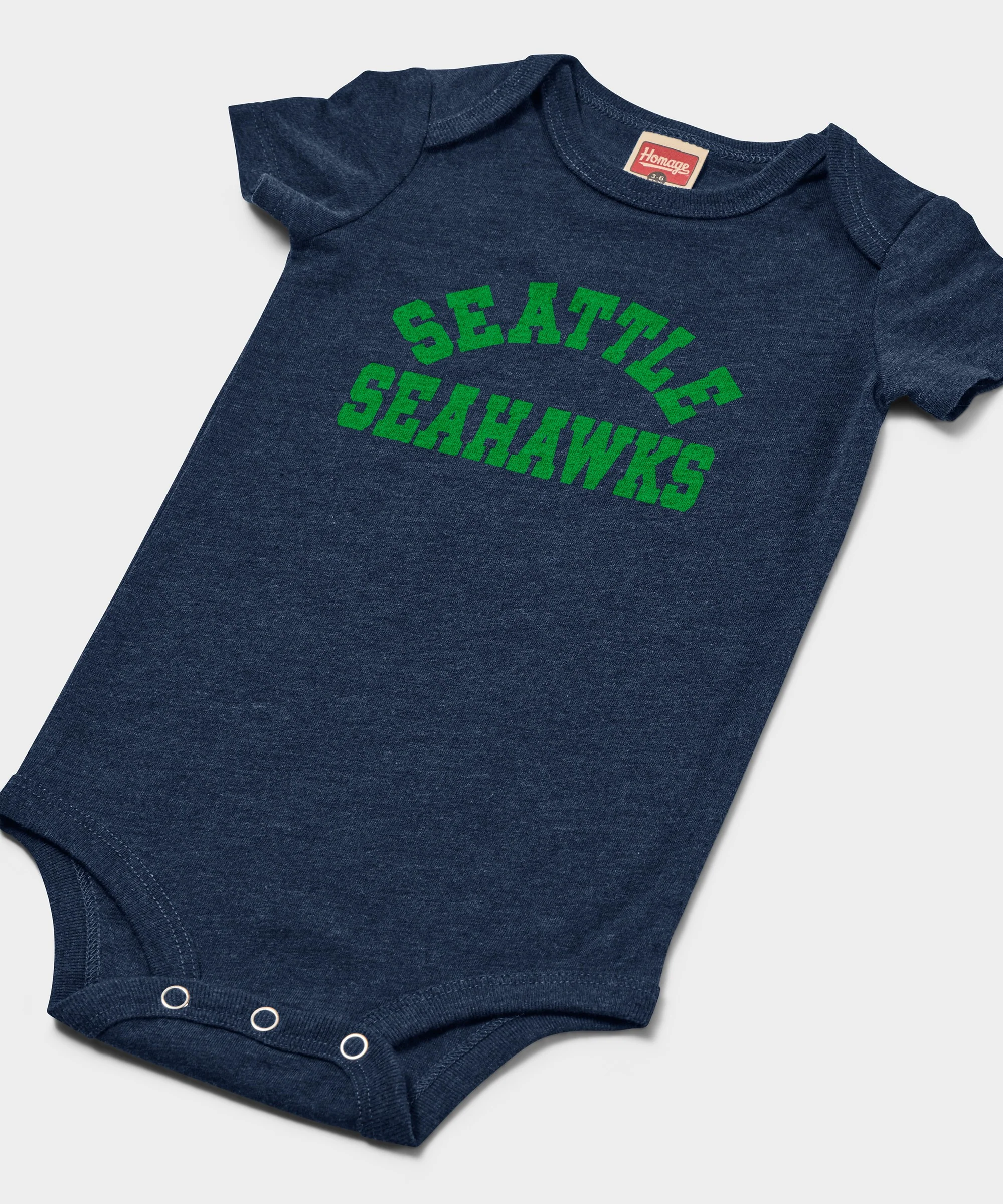 Seattle Seahawks Classic Baby One Piece - Image 2