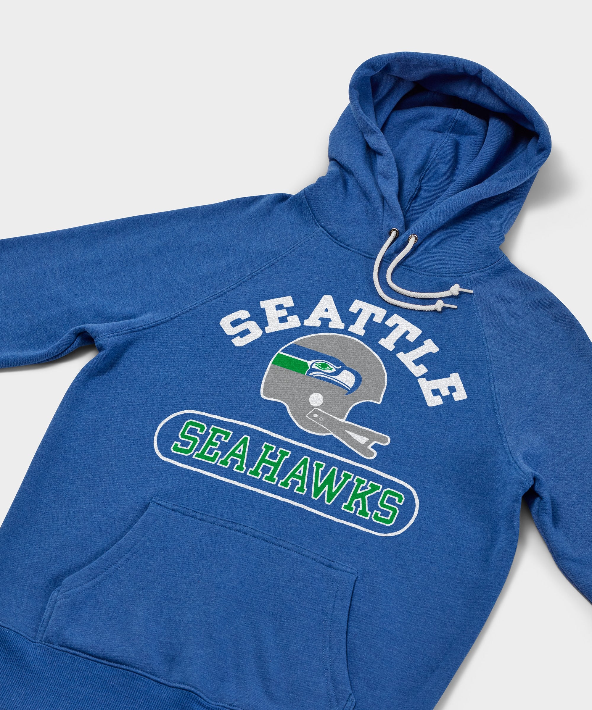 Seattle Seahawks Throwback Helmet Hoodie - Image 2