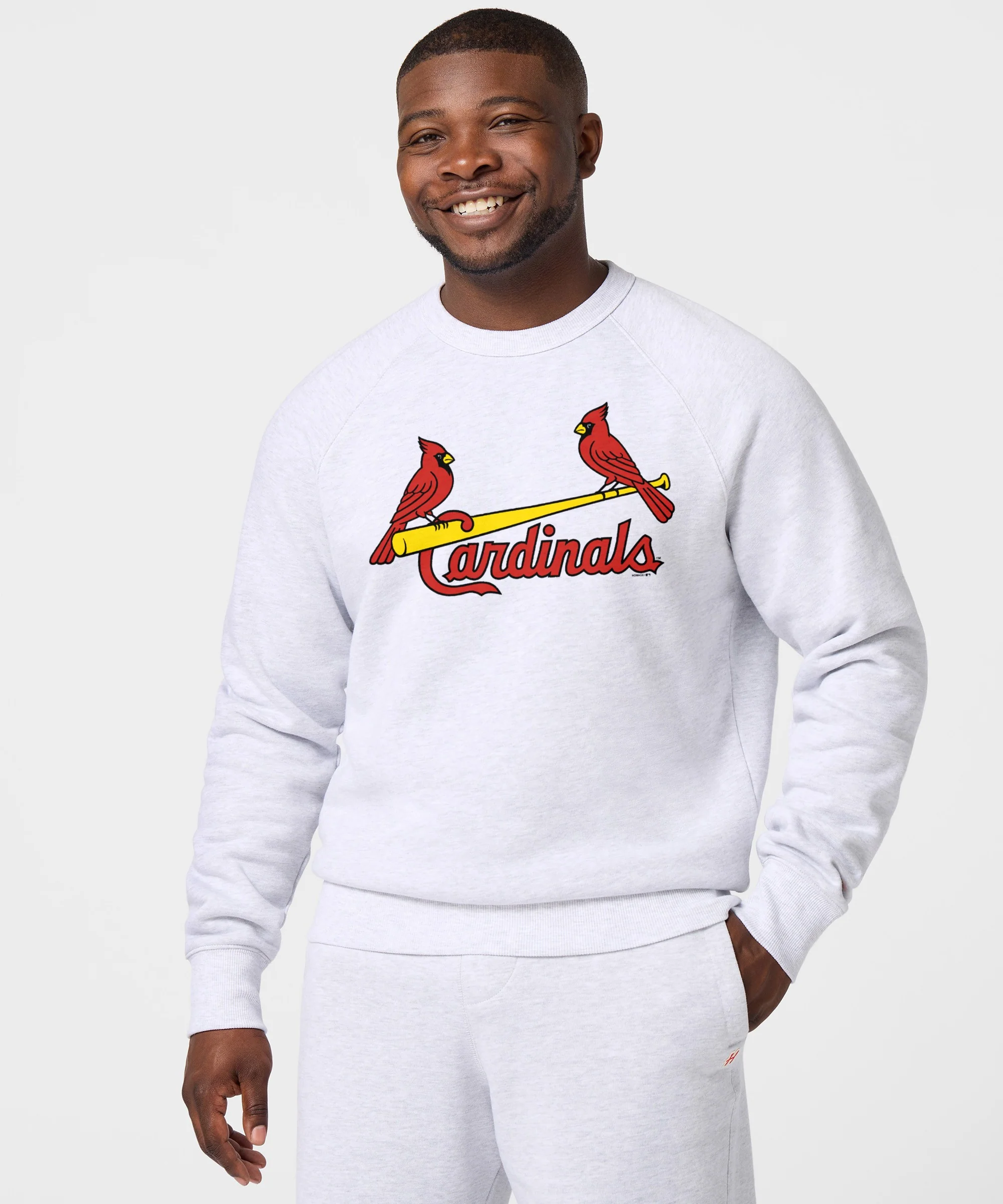 St. Louis Cardinals Jersey Logo '99 Crewneck - Image 5