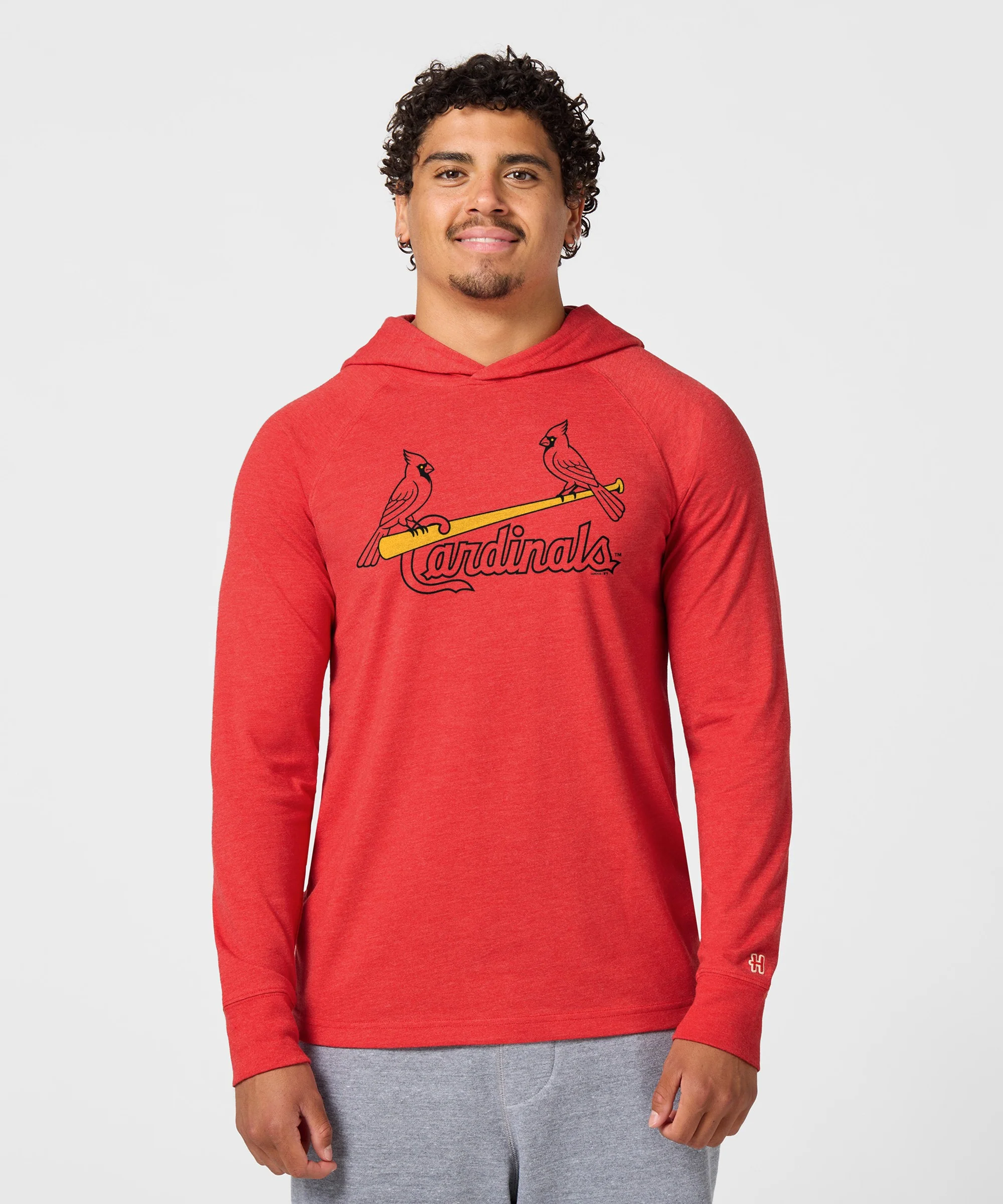 St. Louis Cardinals Jersey Logo '99 Lightweight Hoodie - Image 6