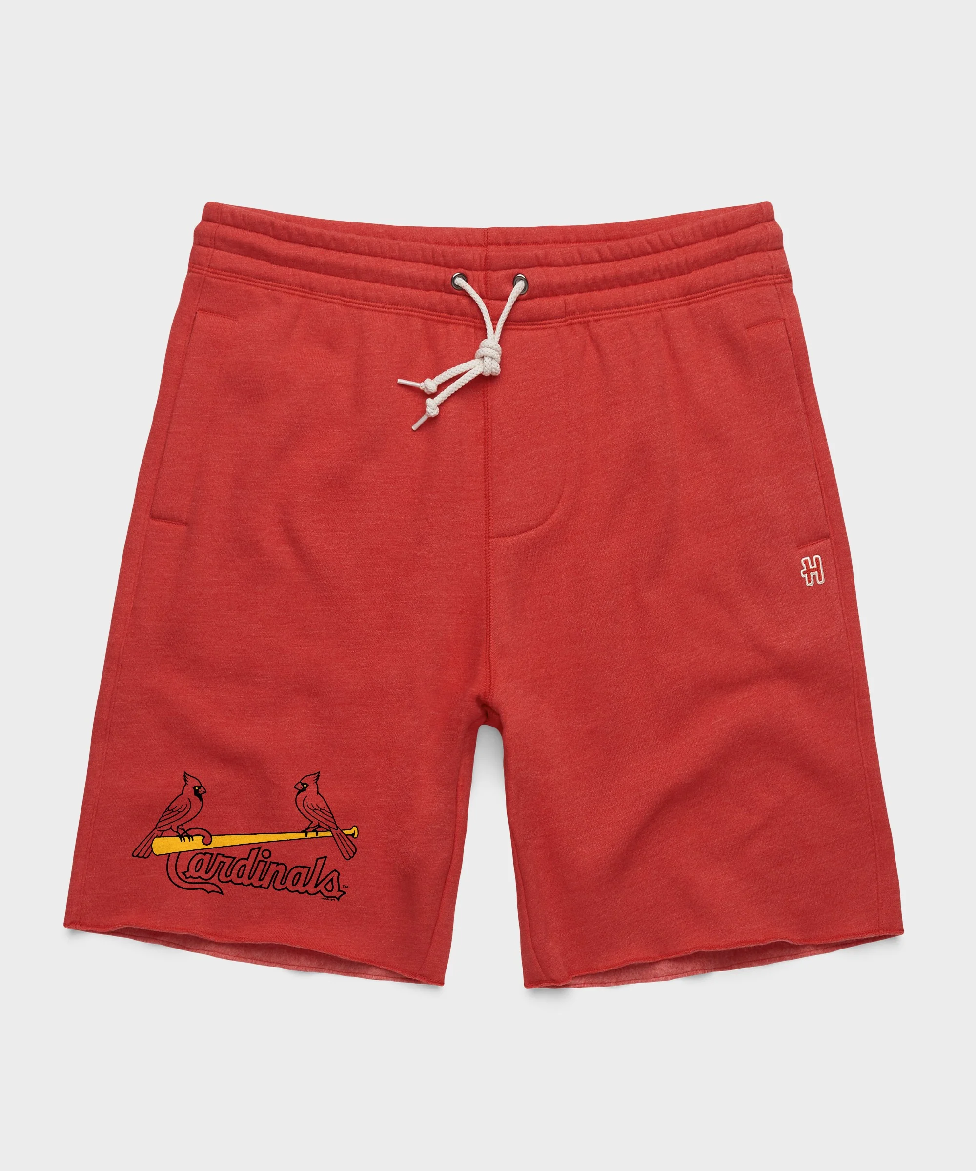 St. Louis Cardinals Jersey Logo '99 Sweat Shorts - Image 2
