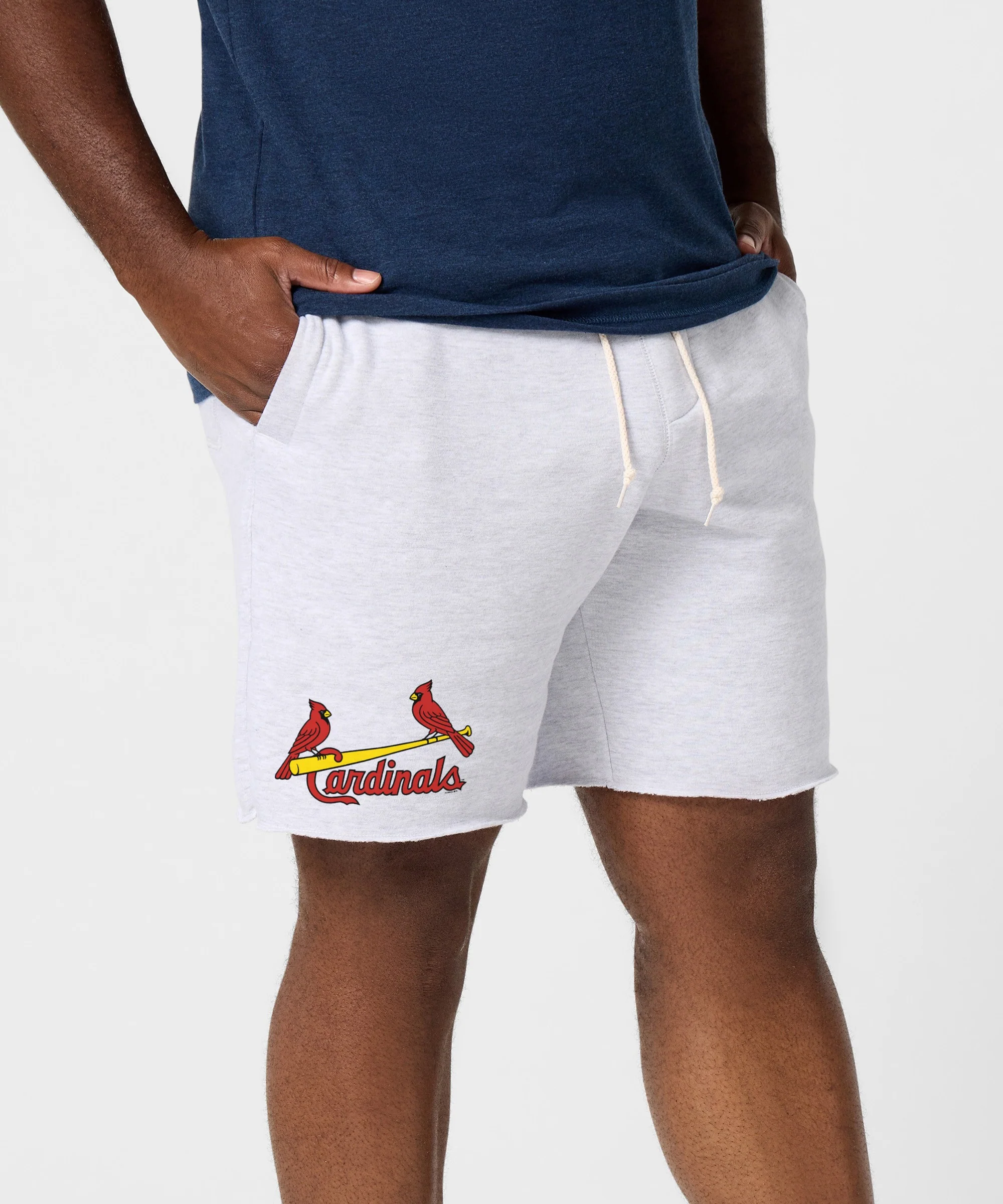 St. Louis Cardinals Jersey Logo '99 Sweat Shorts - Image 5