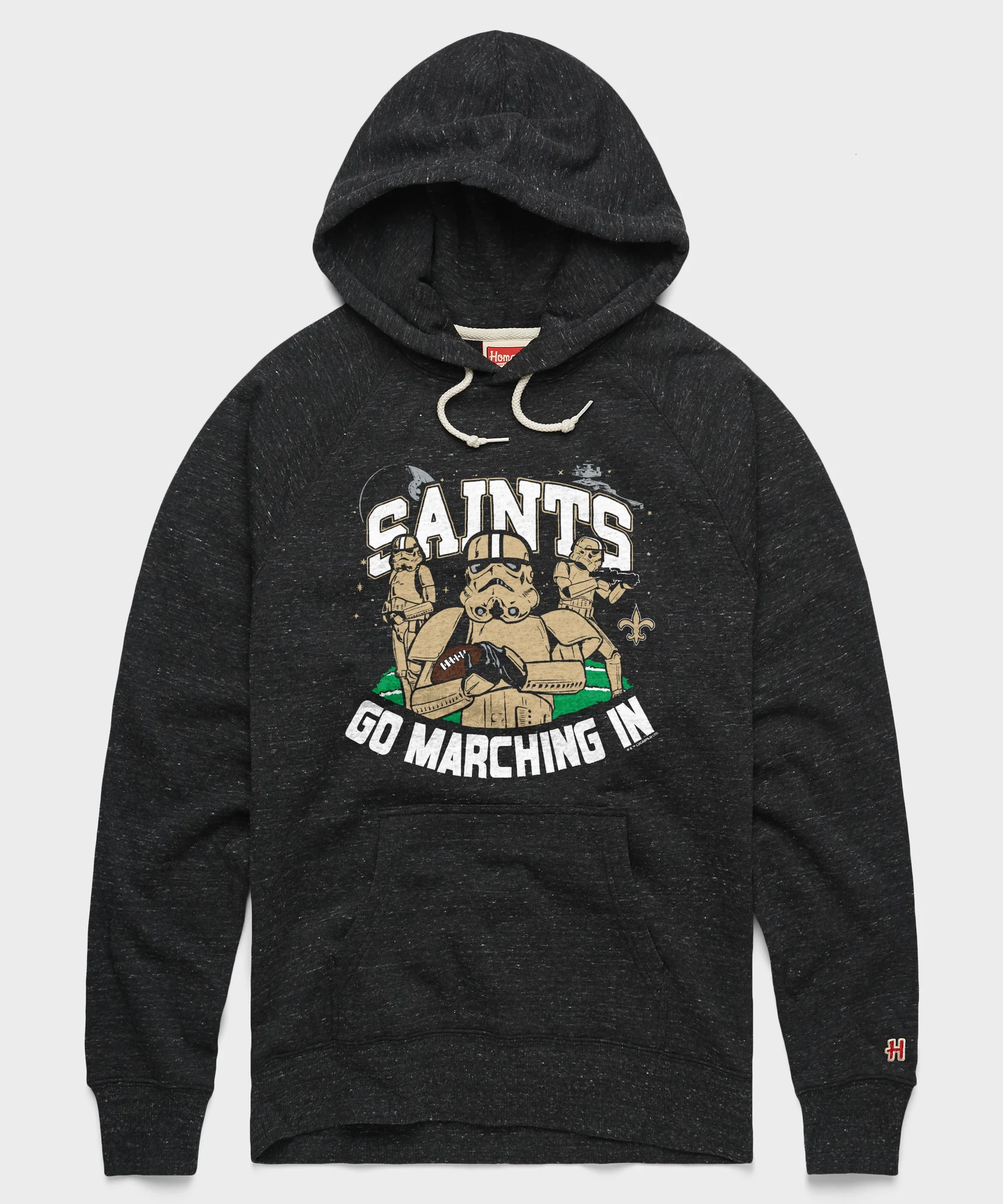 Star Wars x New Orleans Saints Dark Side Hoodie