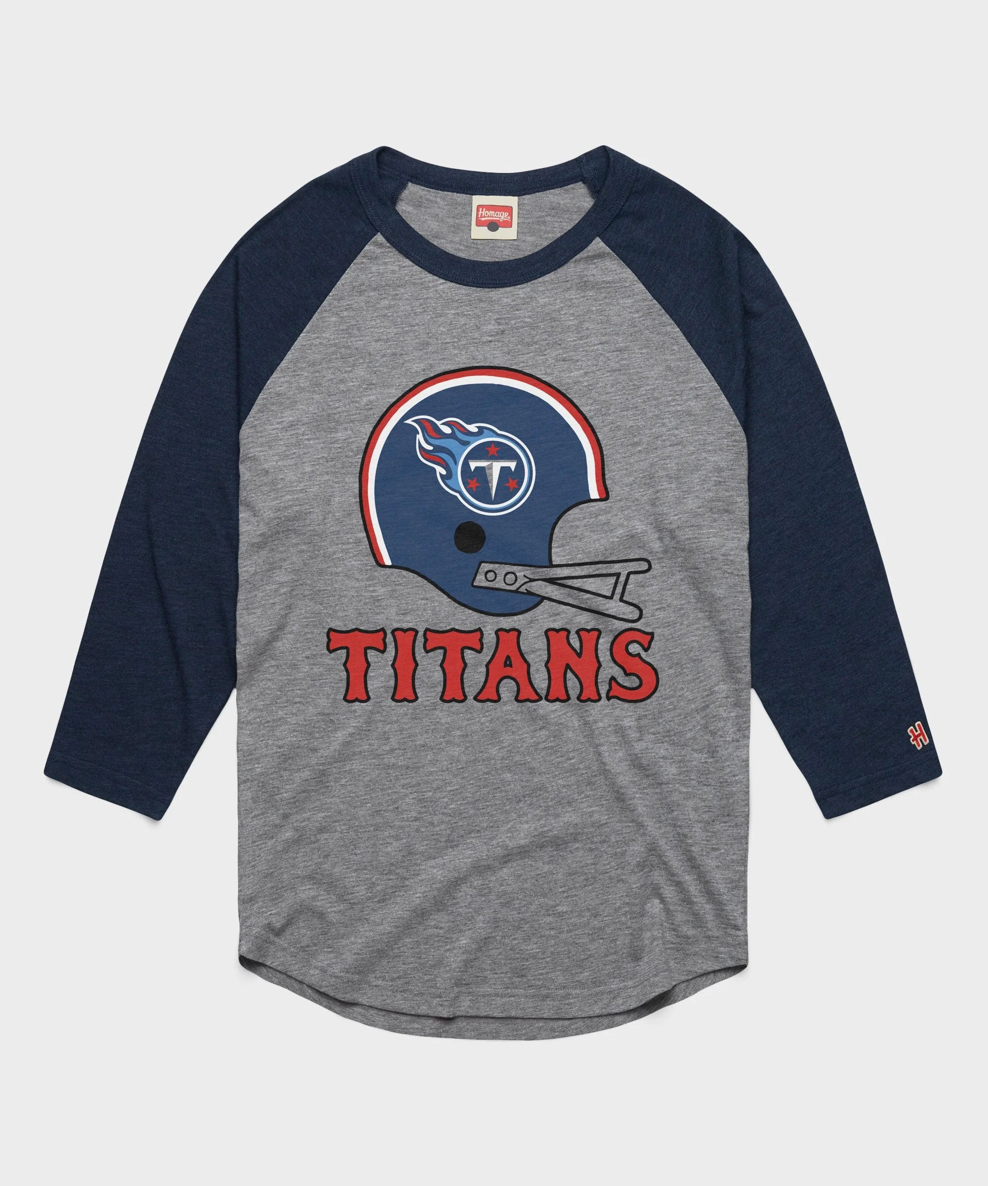 Tennessee Titans Big Helmet Raglan