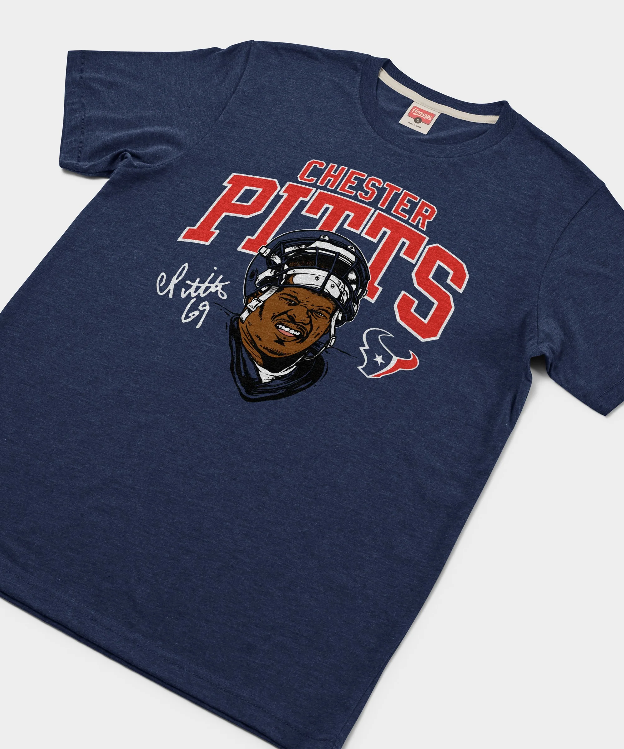 Texans Chester Pitts Signature - Image 2