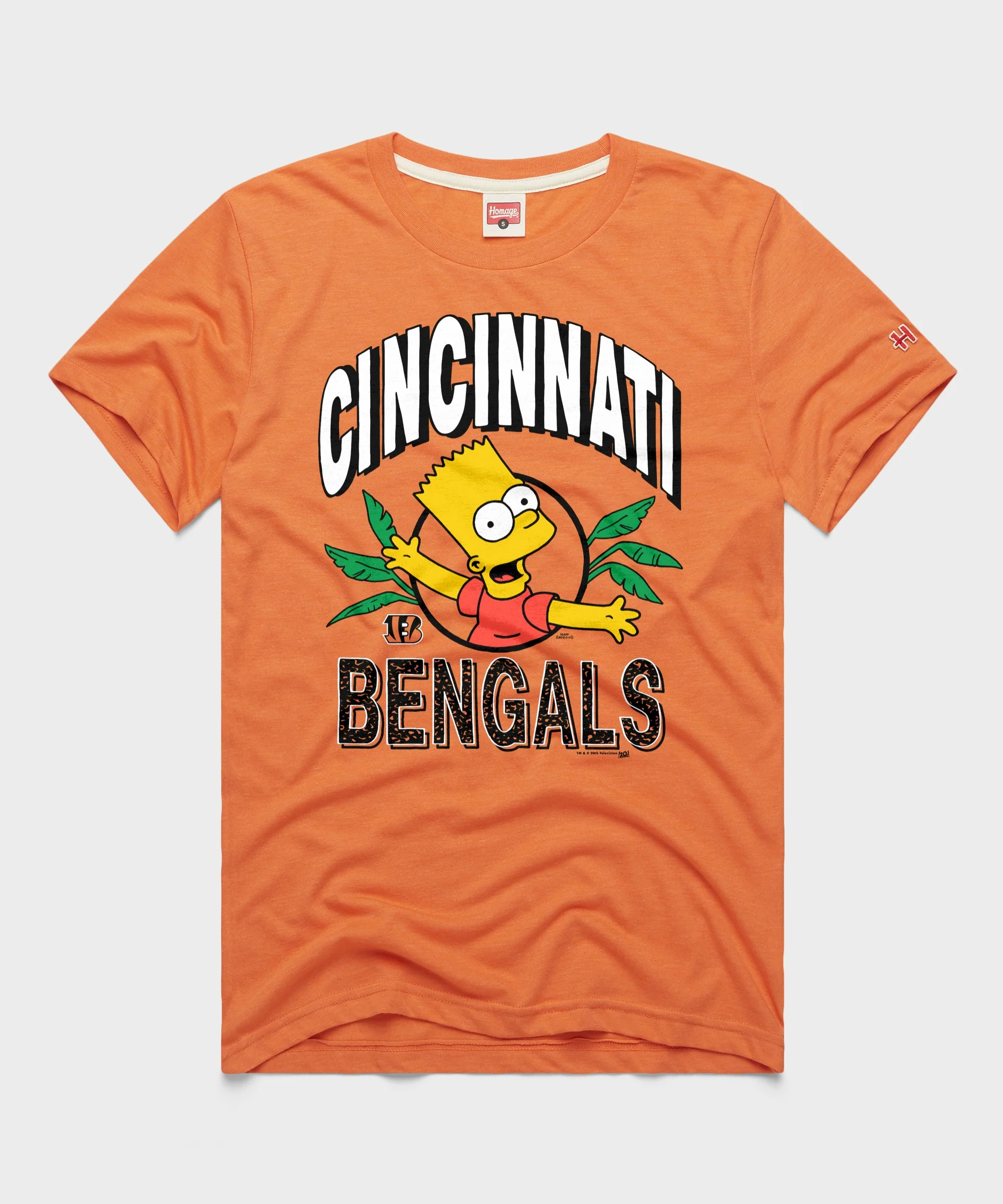 The Simpsons Bart x Cincinnati Bengals Jungle