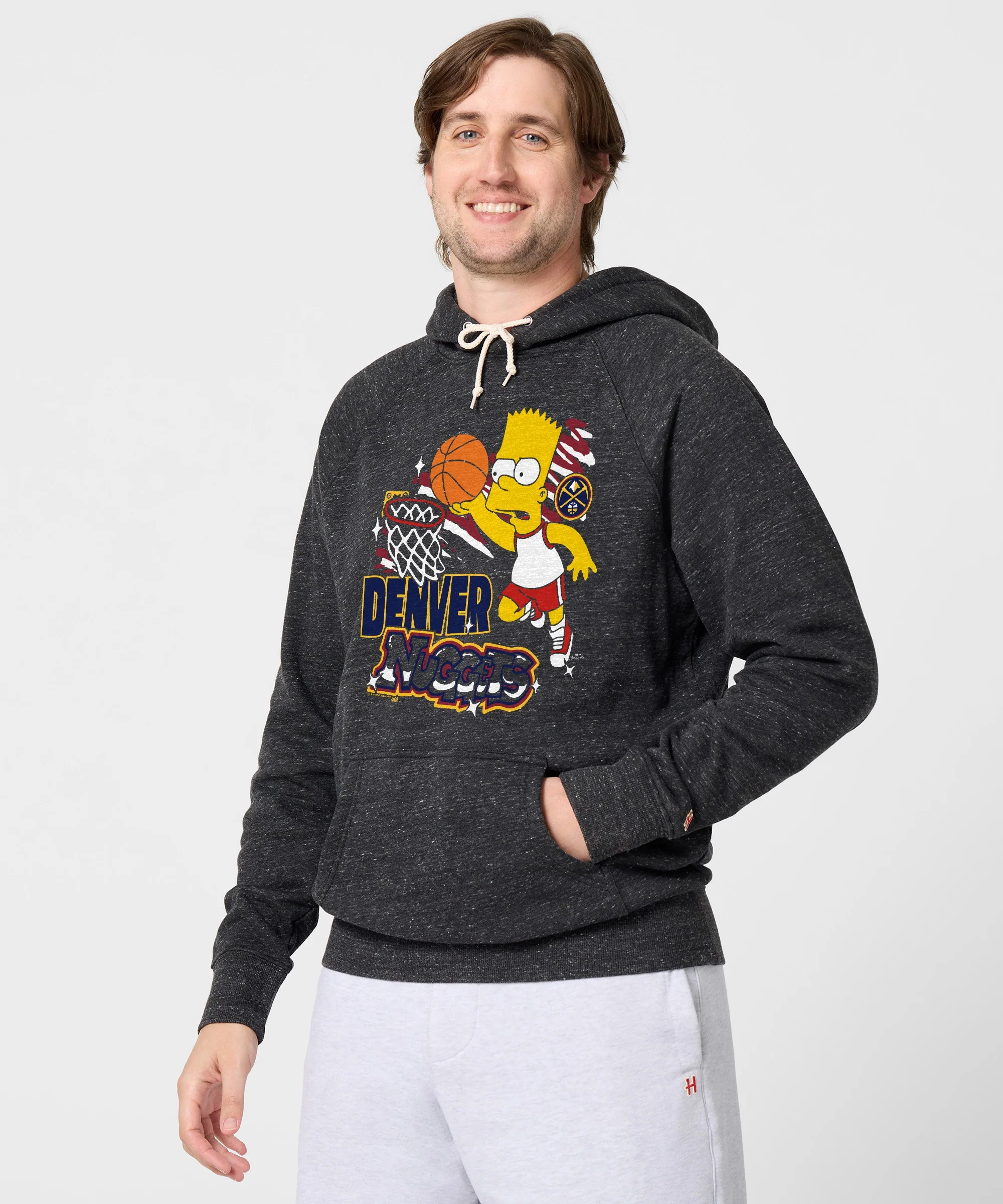 The Simpsons Bart x Denver Nuggets Hoodie - Image 3