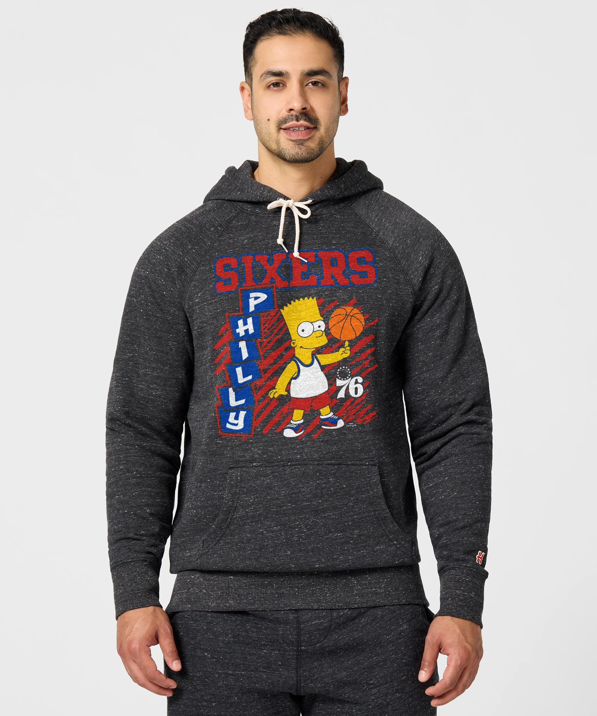 The Simpsons Bart x Philadelphia 76ers Hoodie - Image 3