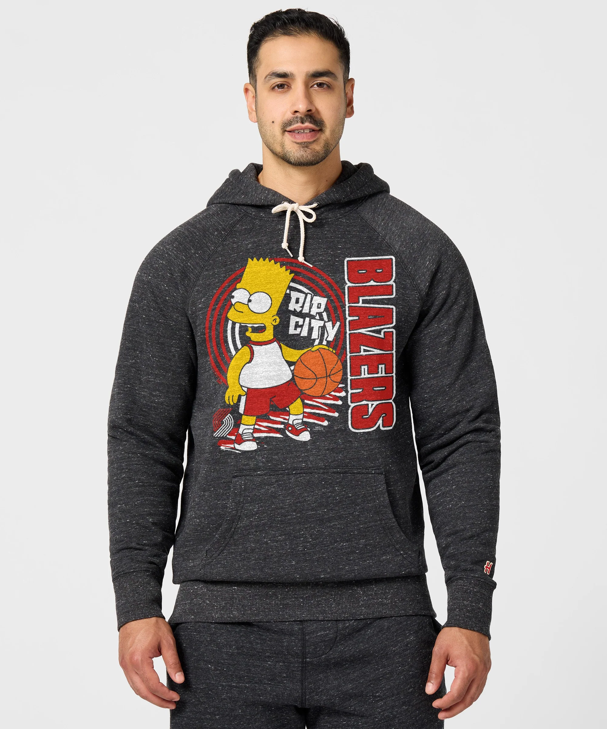 The Simpsons Bart x Portland Trail Blazers Hoodie - Image 3