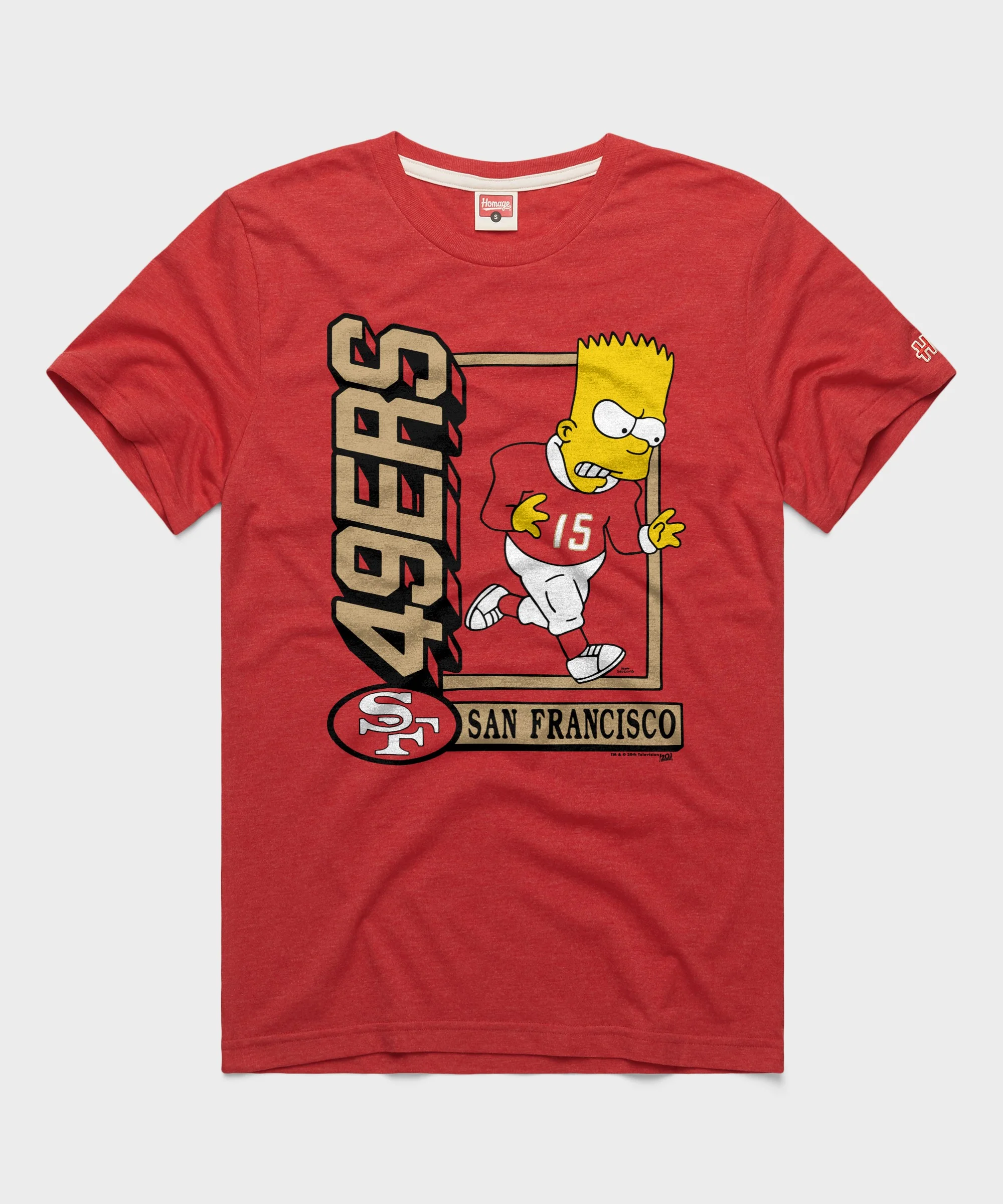The Simpsons Bart x San Francisco 49ers