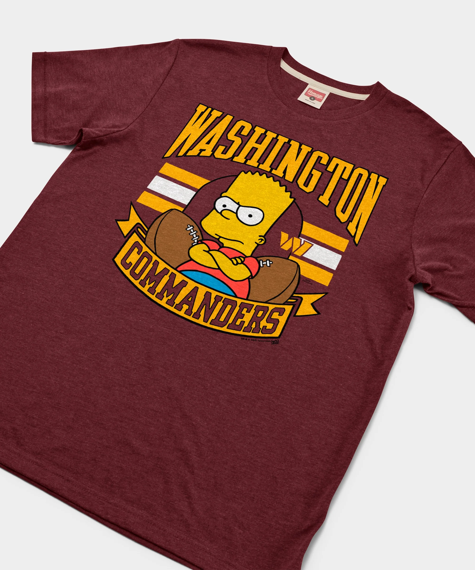 The Simpsons Bart x Washington Commanders - Image 2