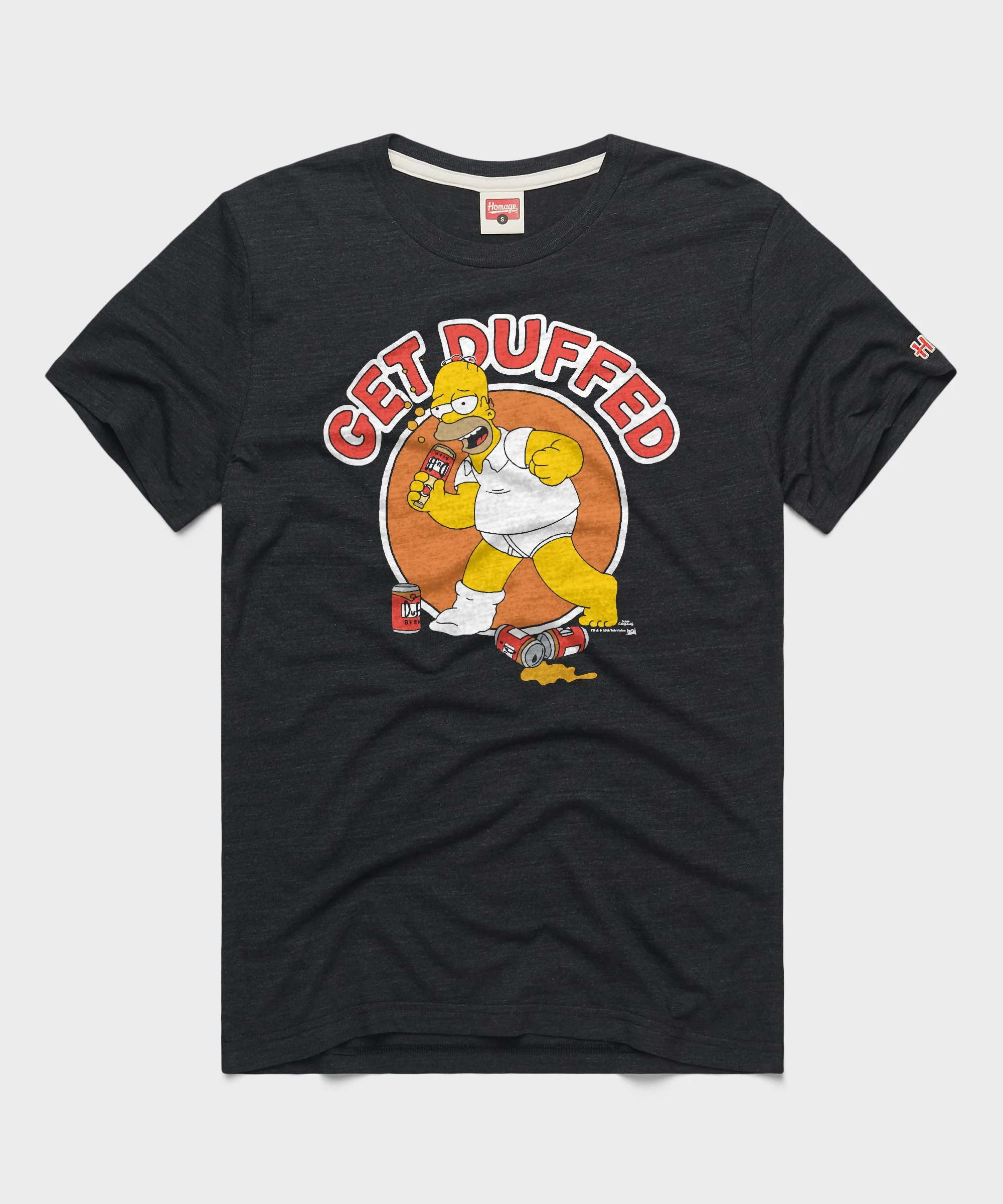 The Simpsons Homer Get Duffed