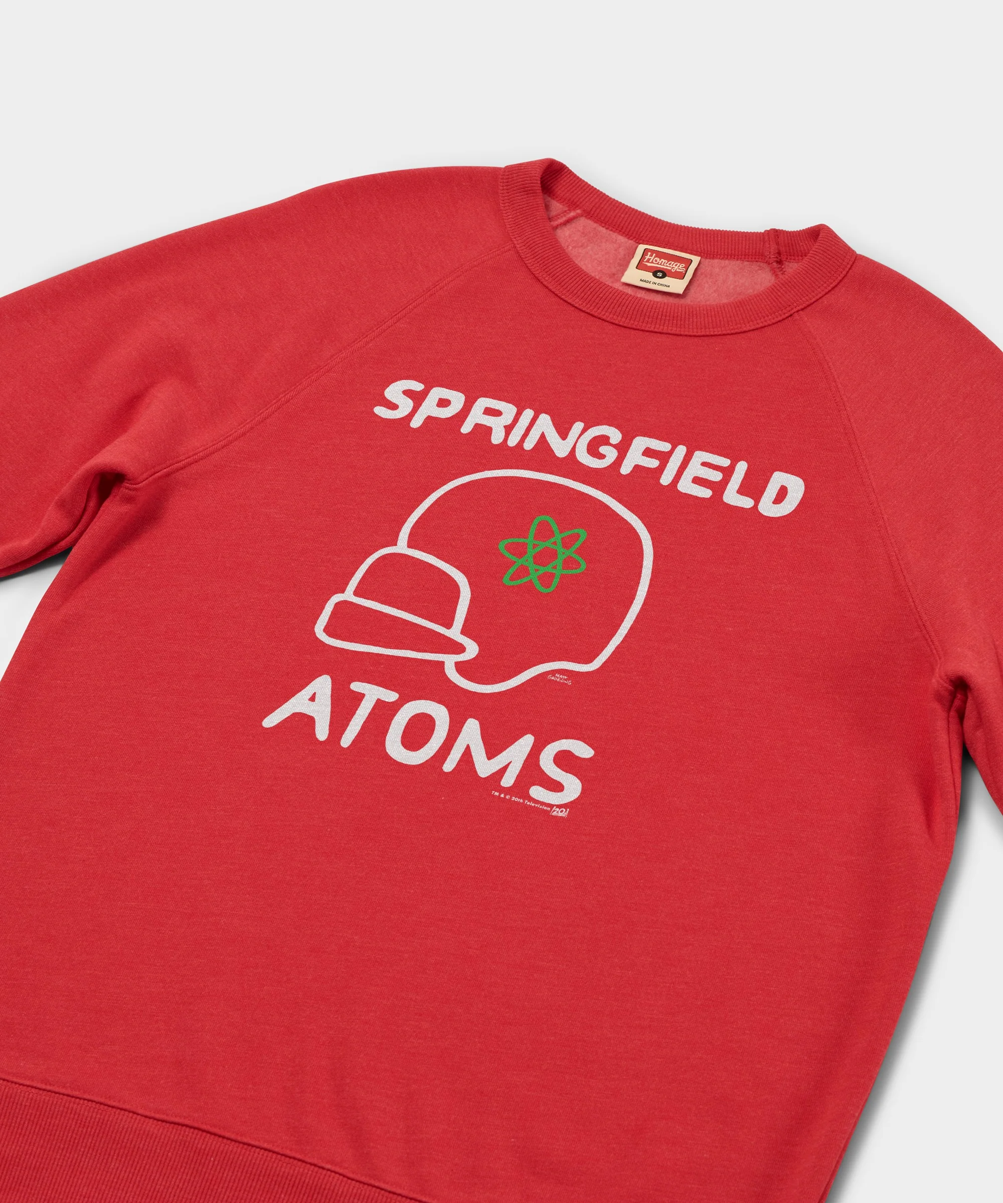 The Simpsons Springfield Atoms Crewneck - Image 2