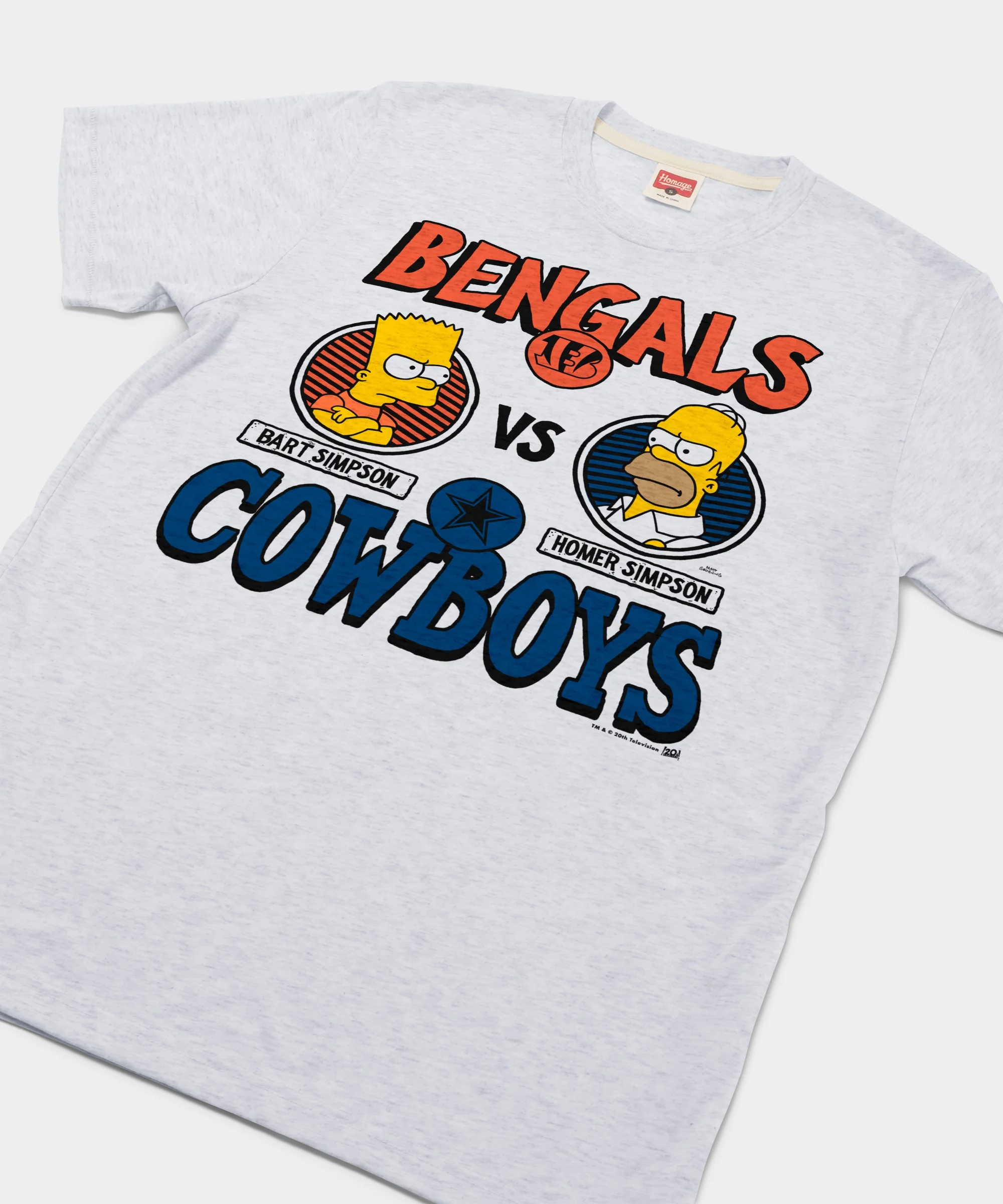 The Simpsons x Bengals Vs Cowboys - Image 2