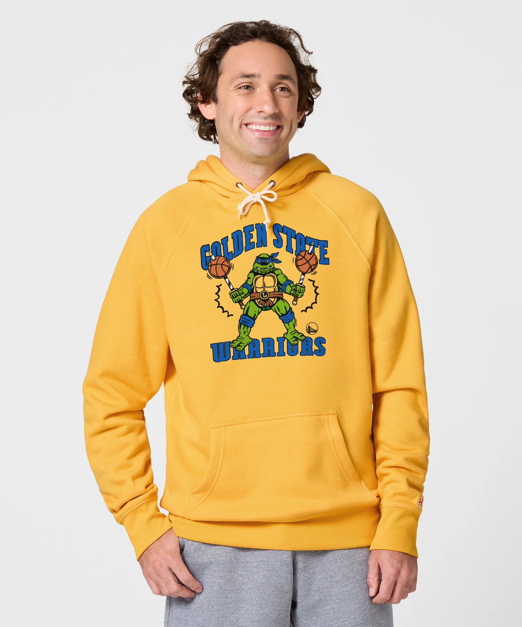 TMNT Leonardo X Golden State Warriors Hoodie - Image 3