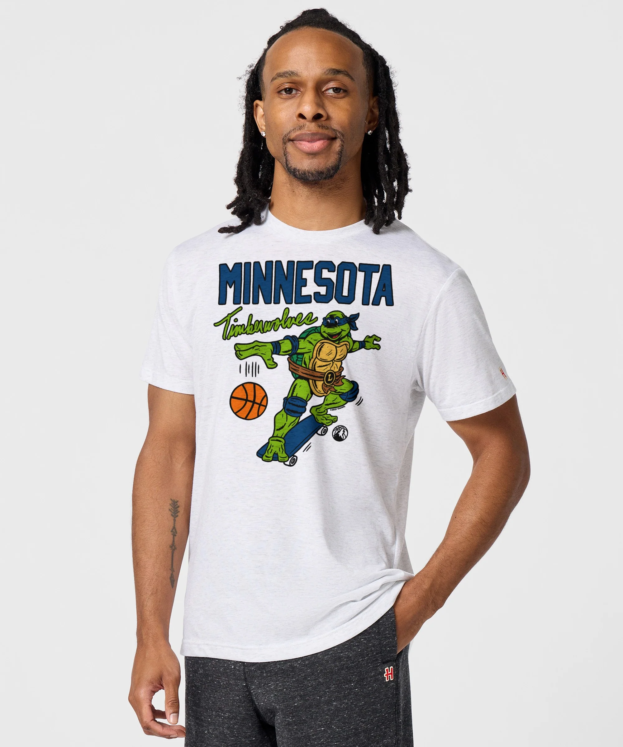 TMNT Leonardo X Minnesota Timberwolves - Image 3