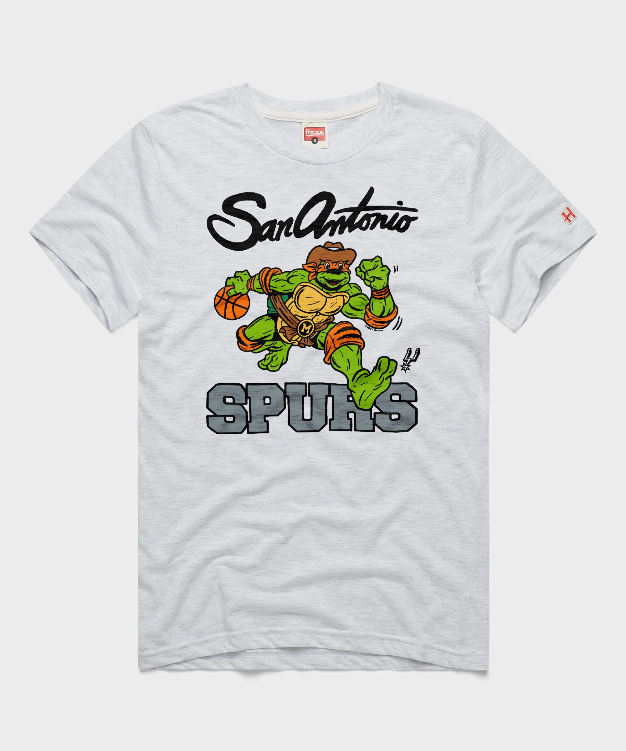 TMNT Michelangelo X San Antonio Spurs
