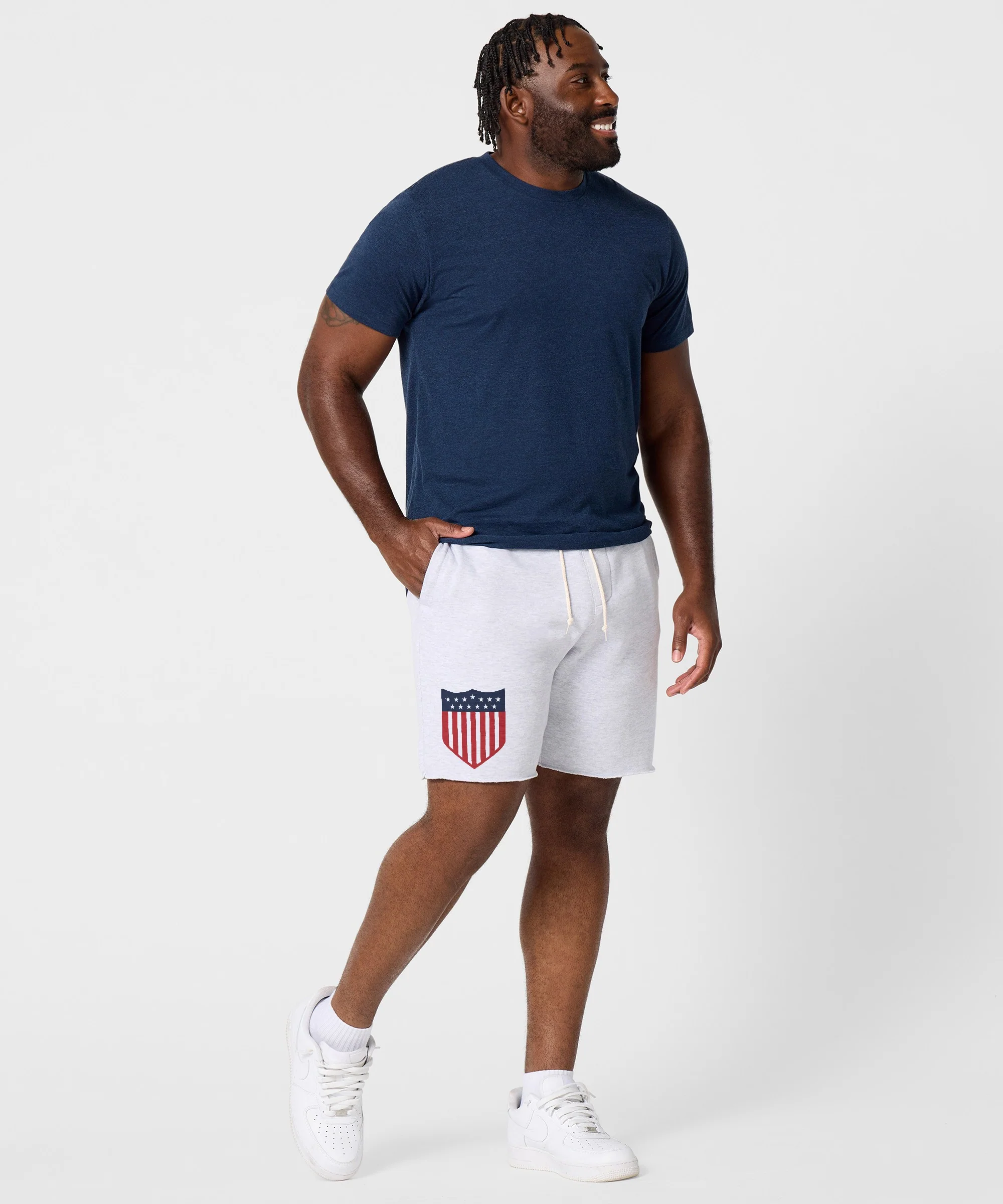 US Soccer 1913 Crest Sweat Shorts - Image 5