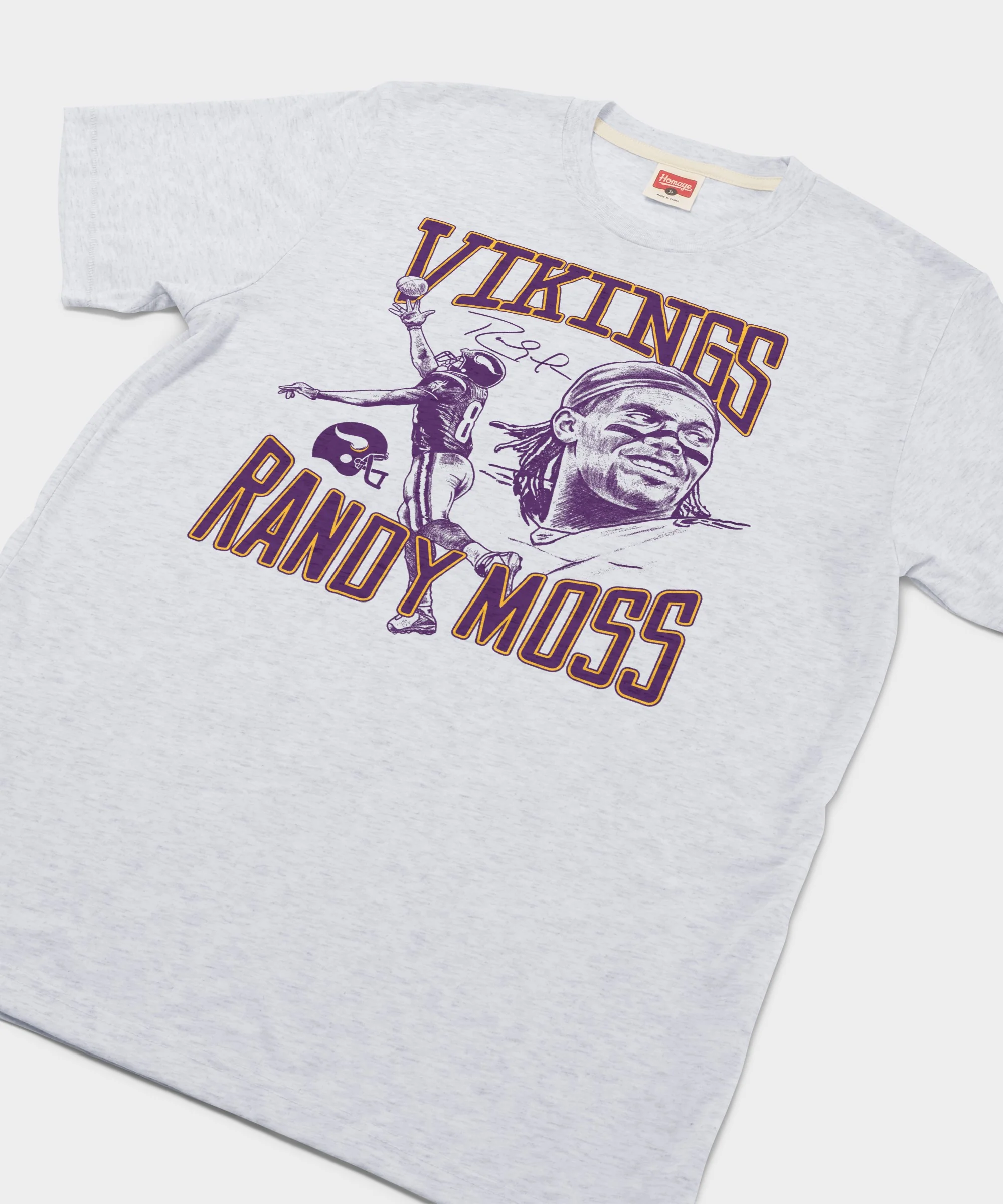 Vikings Randy Moss Signature Portrait - Image 2