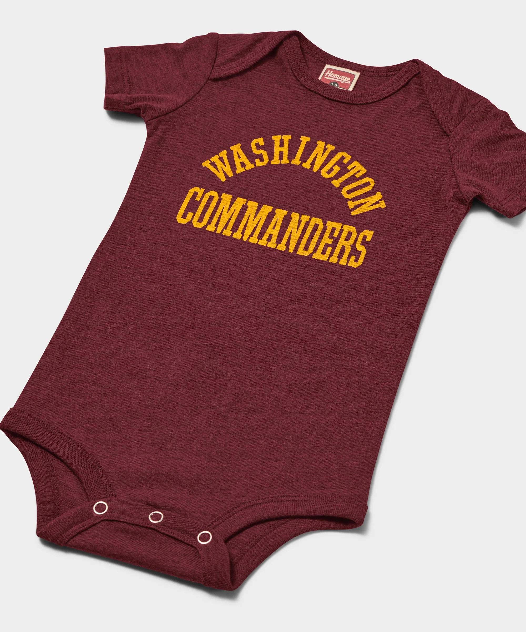 Washington Commanders Classic Baby One Piece - Image 2