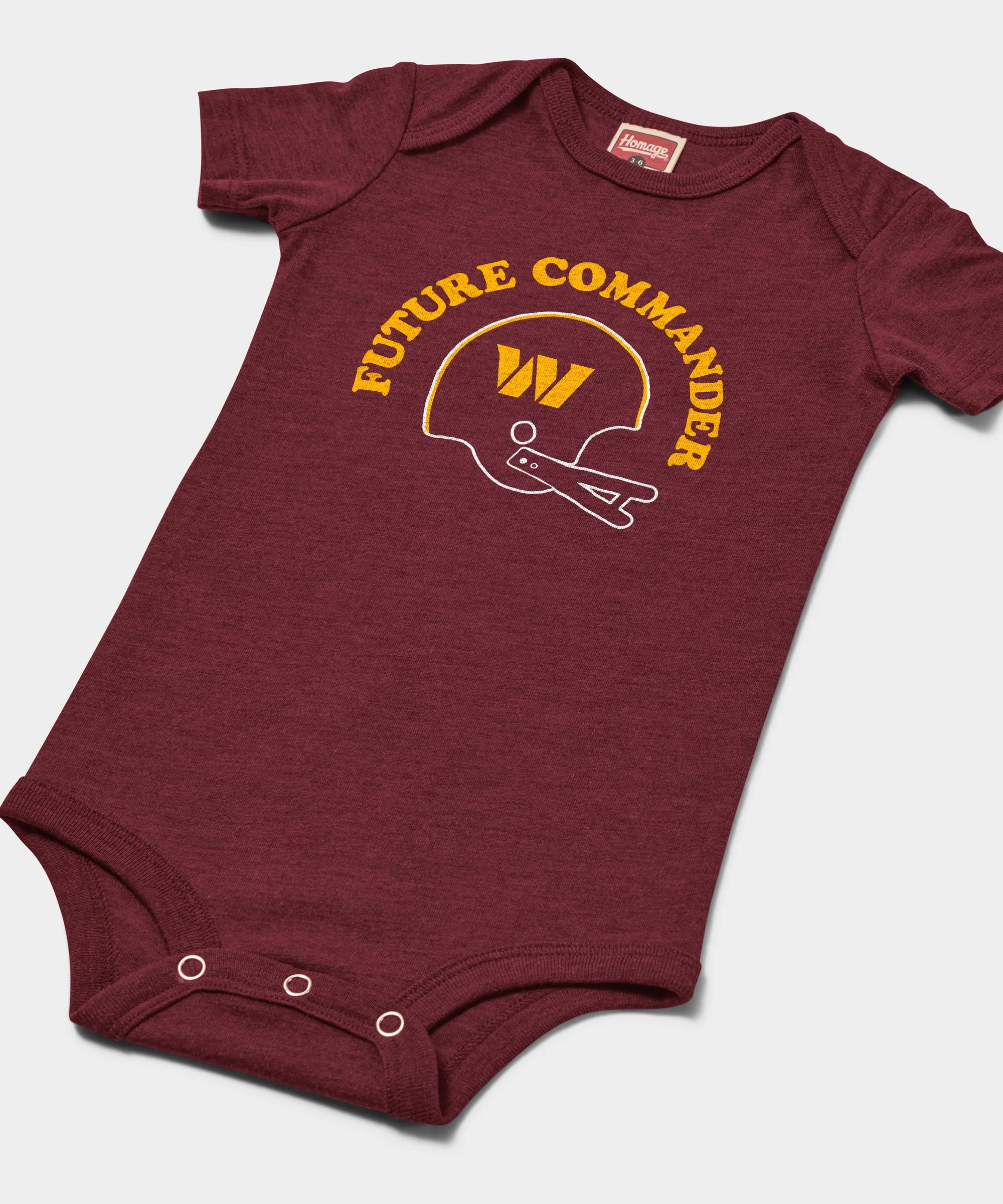 Washington Commanders Future Commander Baby One Piece - Image 2