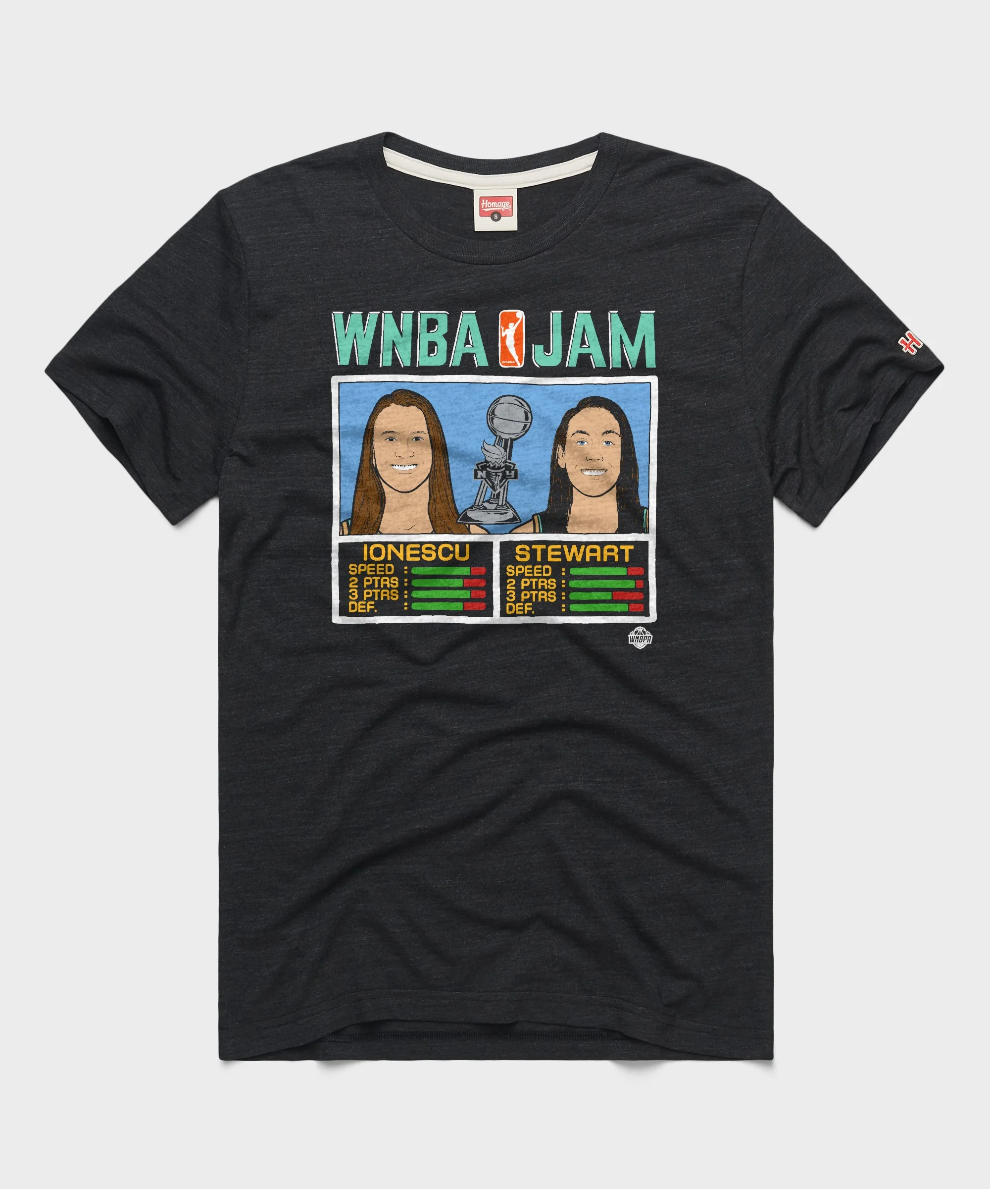 WNBA Jam Liberty 2024 Champs Ionescu And Stewart