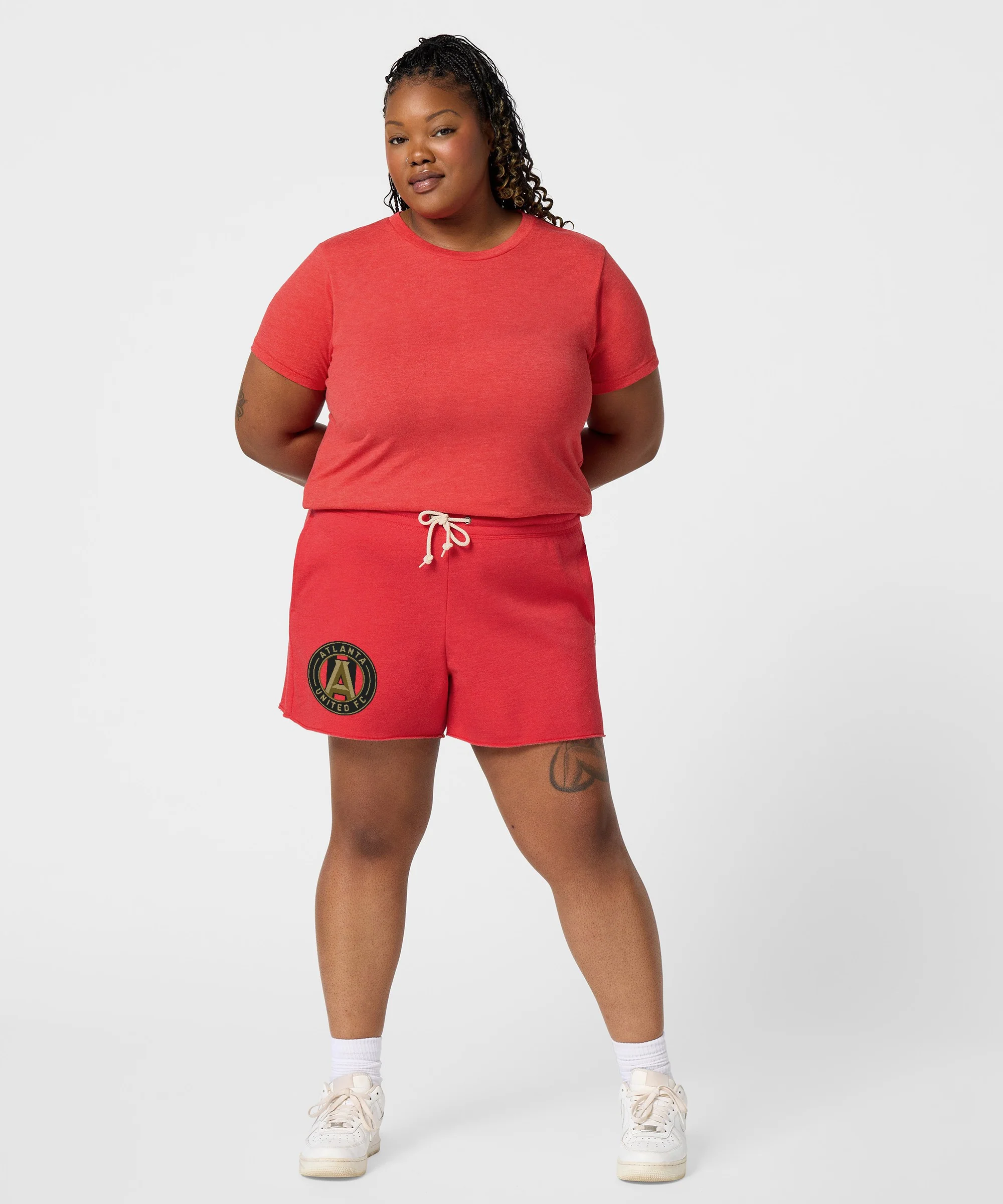 Women's Atlanta United '17 Sweat Shorts - Image 5