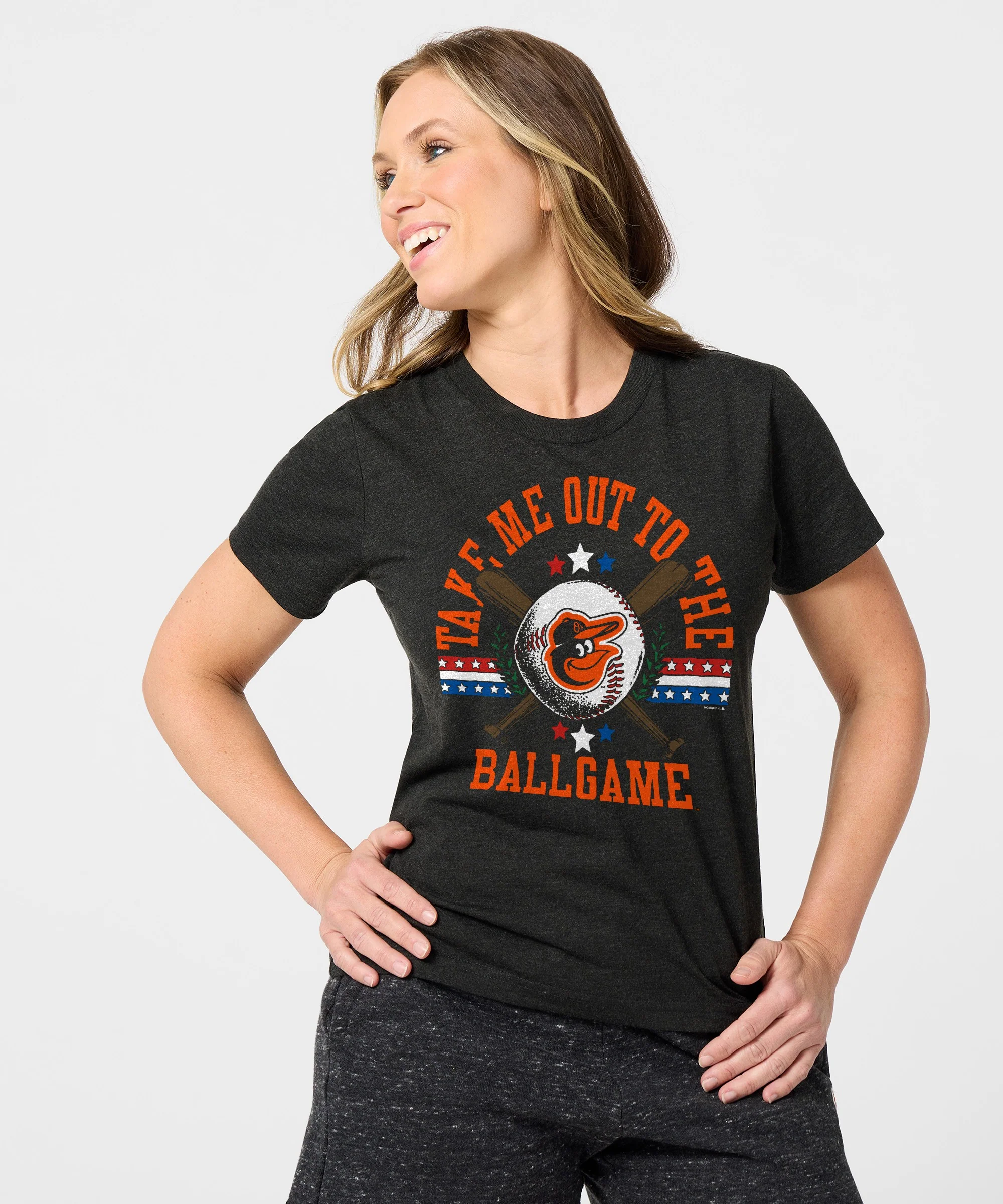 Women's Baltimore Orioles Take Me Out To The Ballgame - Image 3