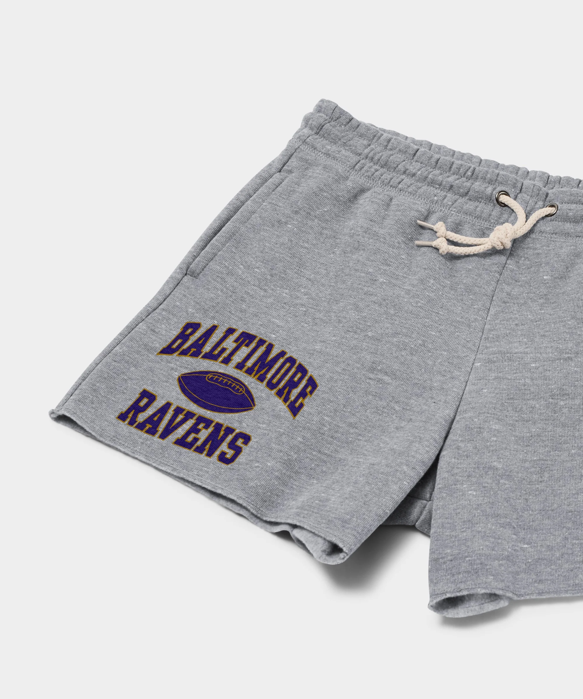Women's Baltimore Ravens Gridiron Sweat Shorts - Image 2